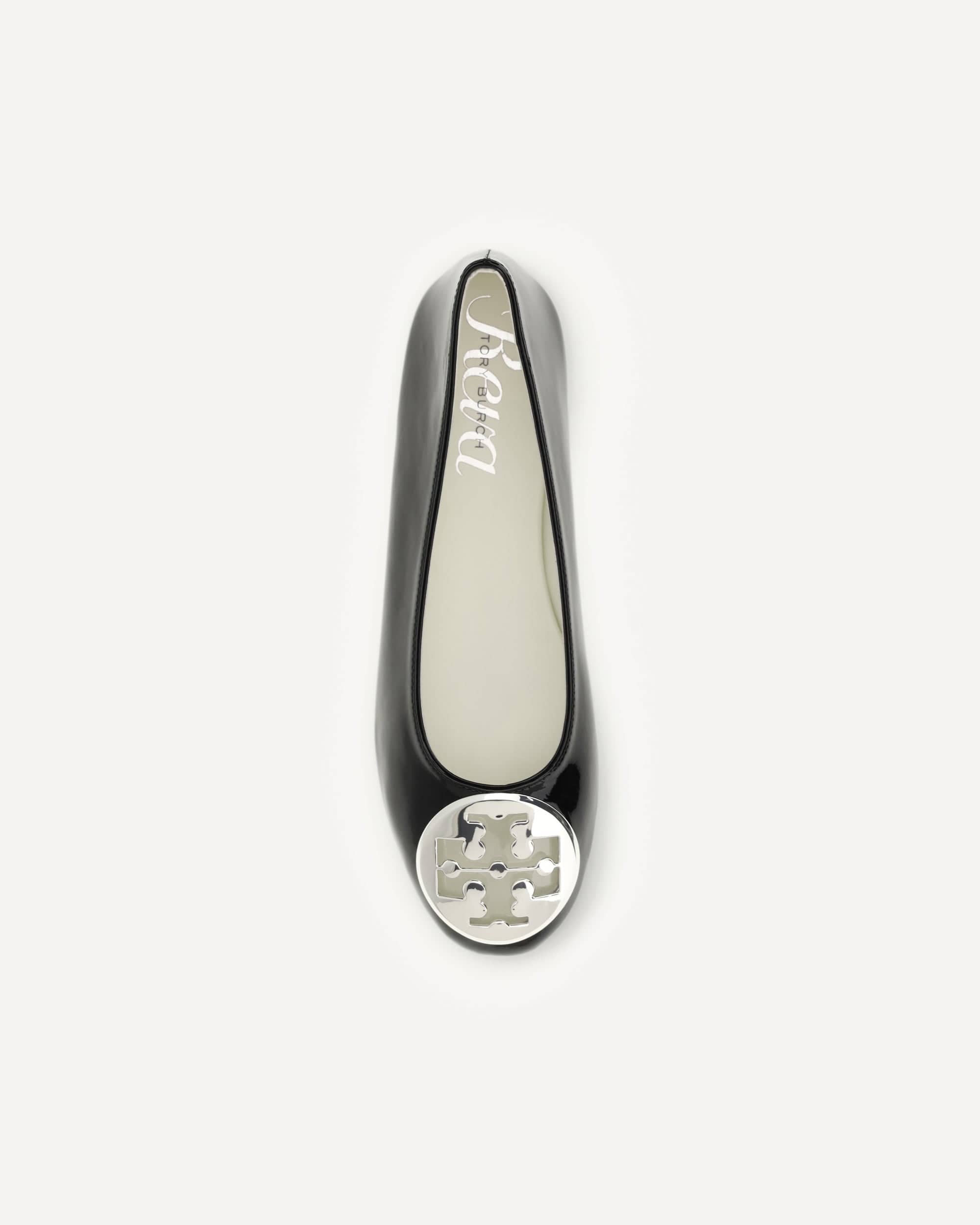Tory Burch Reva Patent Leather Ballerinas Flats