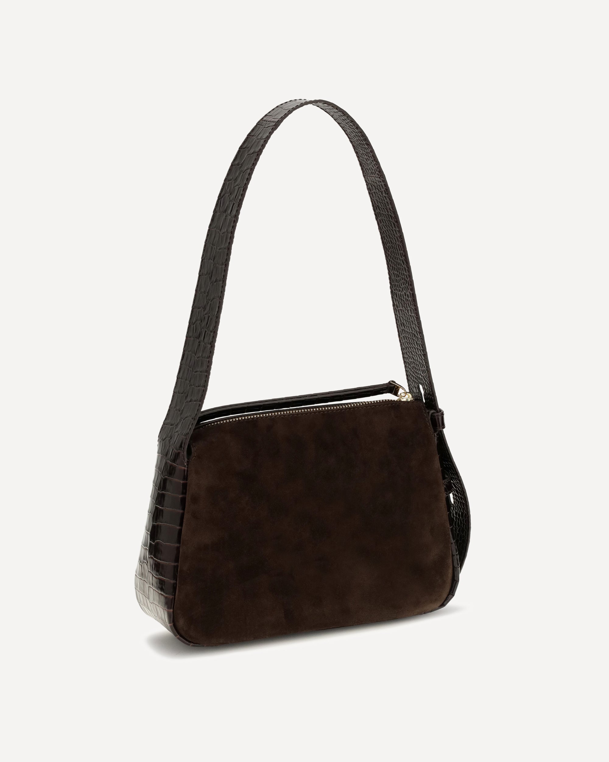 Tory Burch Small Romy Suede Shoulder Bag