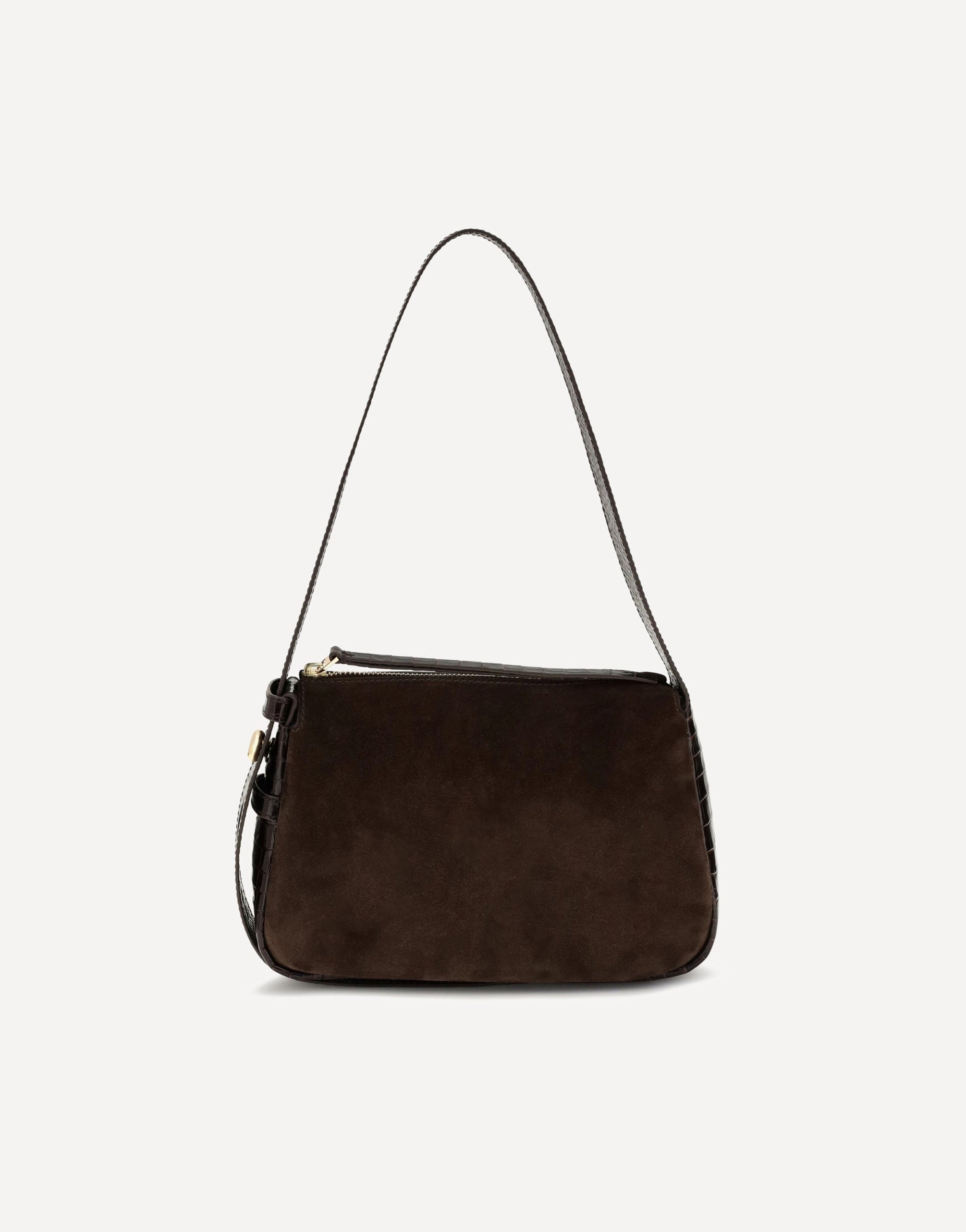 Tory Burch Small Romy Suede Shoulder Bag