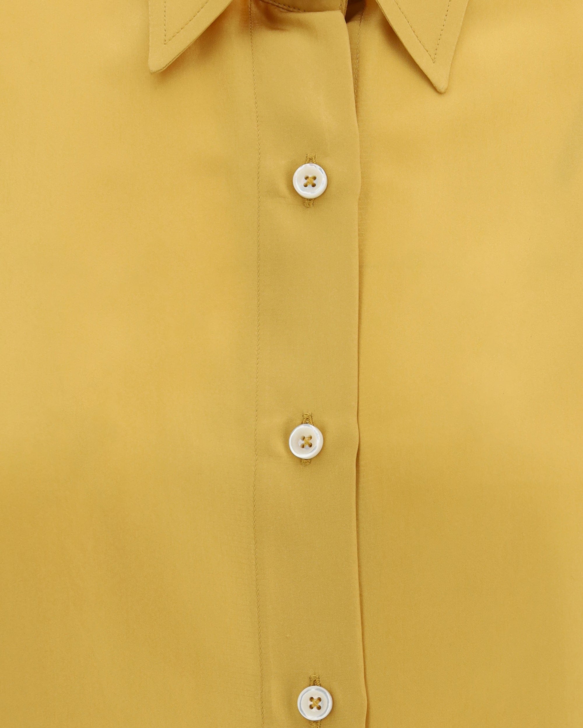 Umit Benan Umit Benan Sailor Marisca Silk Long Sleeve Shirt