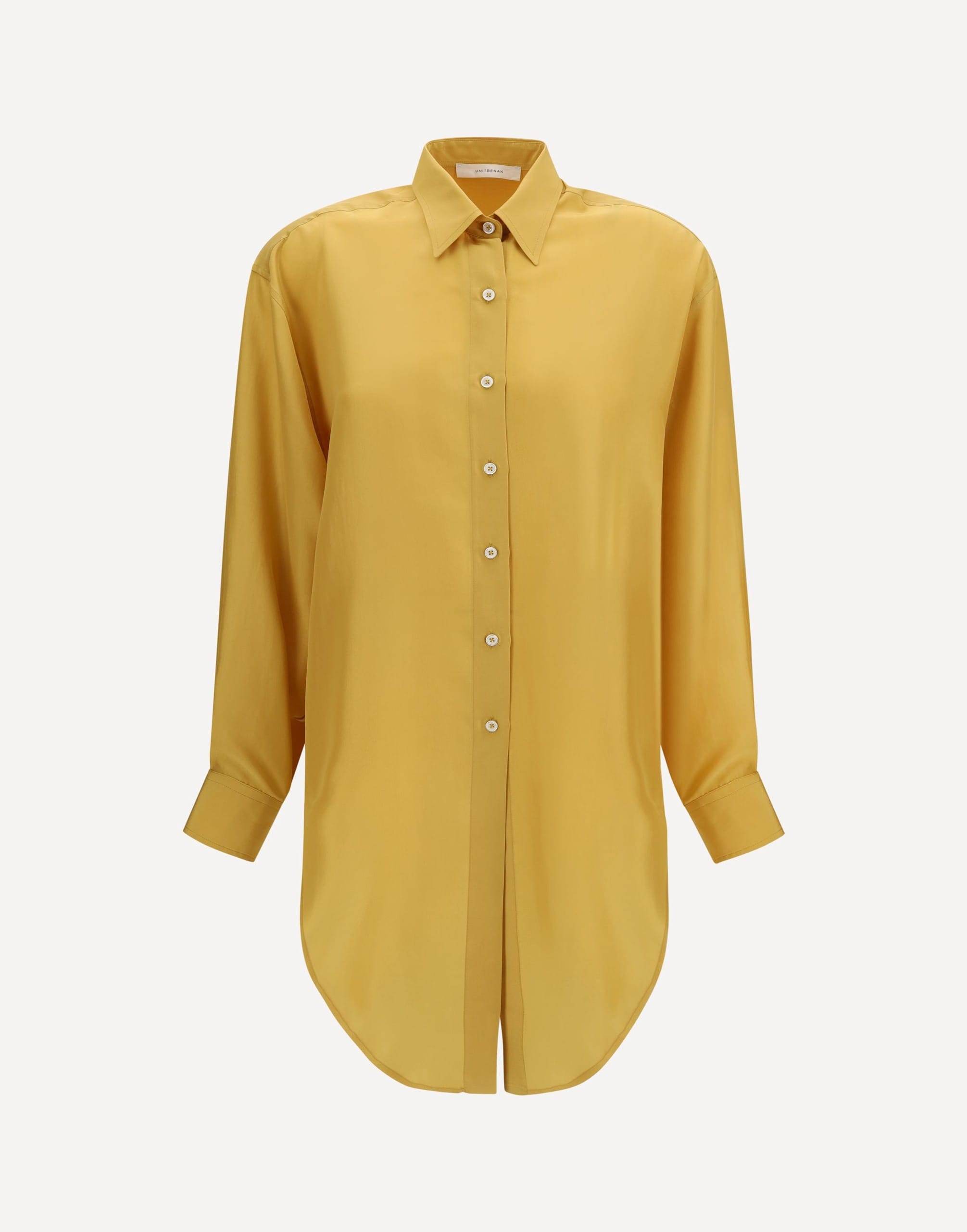 Umit Benan Umit Benan Sailor Marisca Silk Long Sleeve Shirt