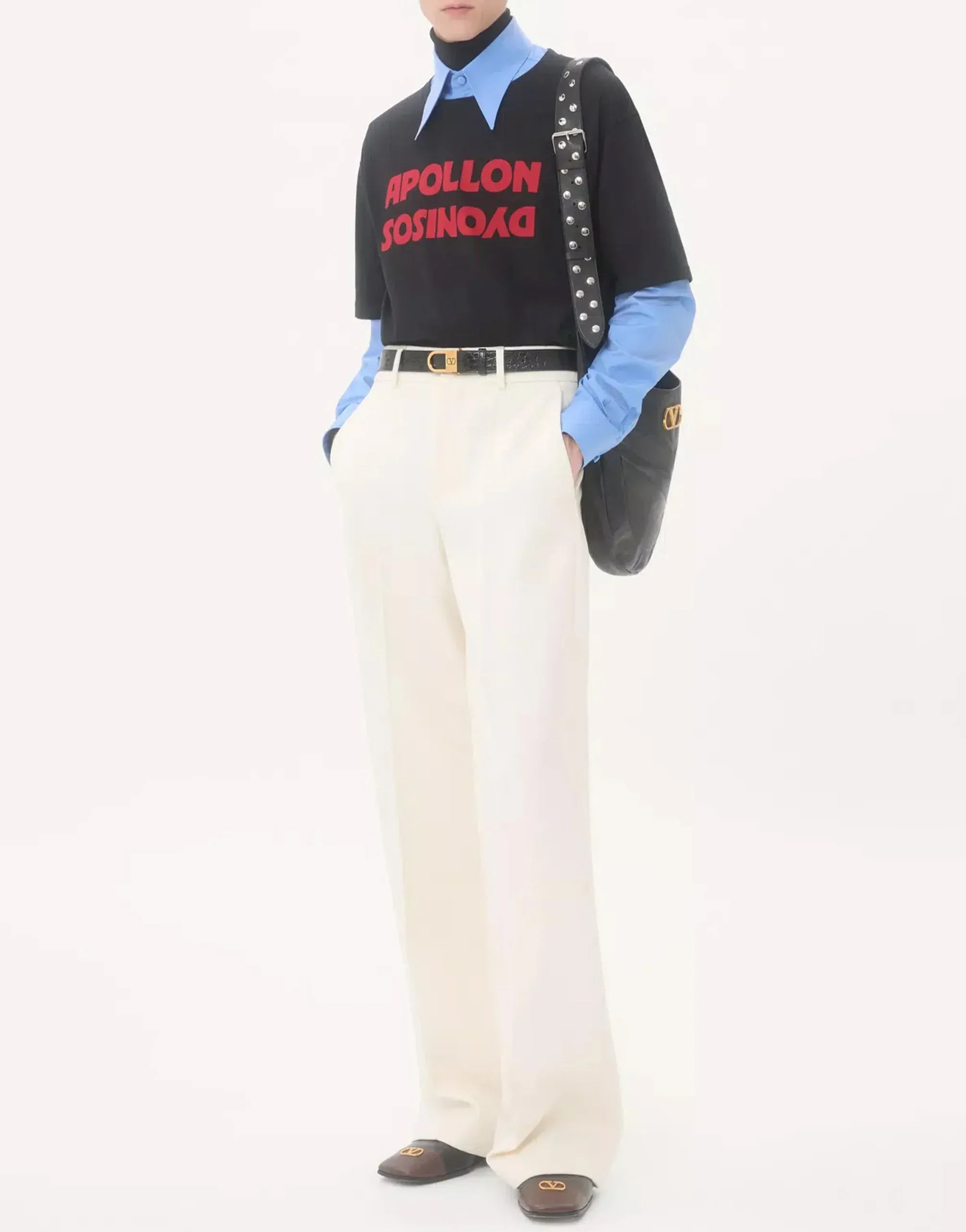 Valentino Valentino Apollon/Dyonisos Print T-Shirt