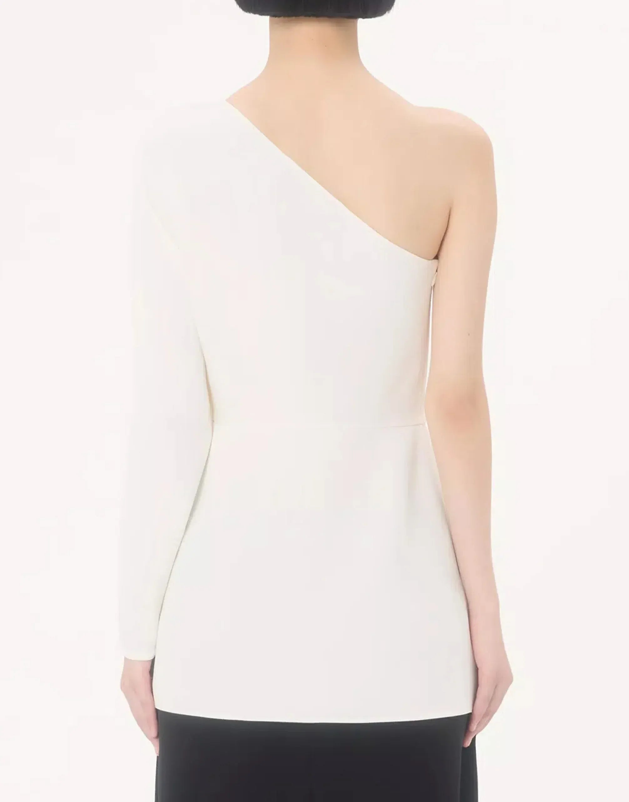 Valentino Asymmetric One-Shoulder Top