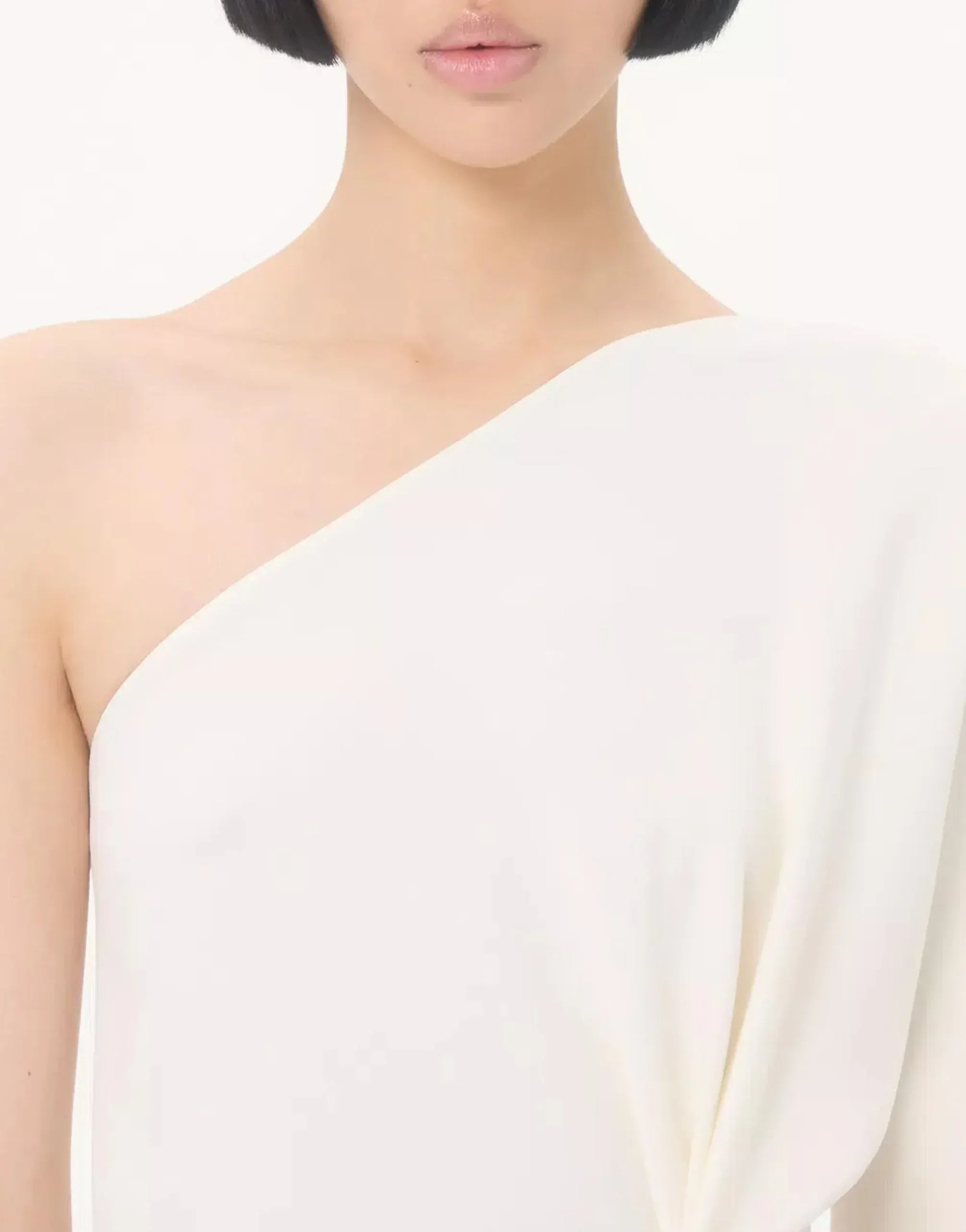 Valentino Asymmetric One-Shoulder Top