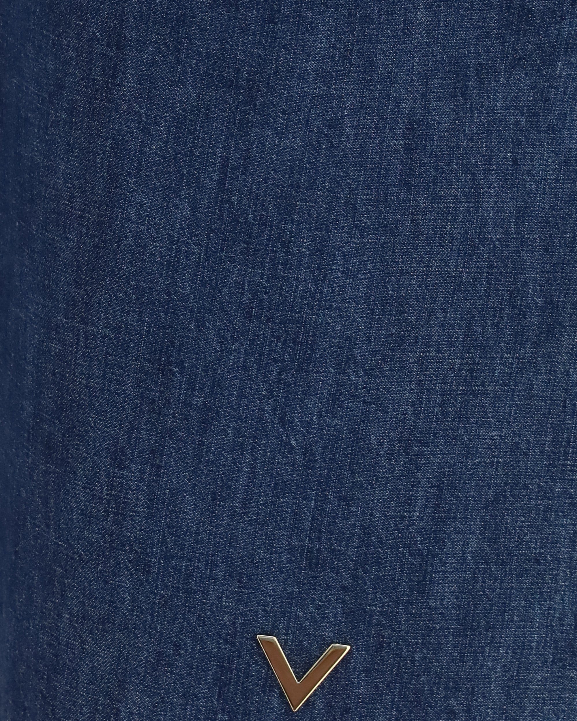 Valentino Valentino Chambray Denim Dress