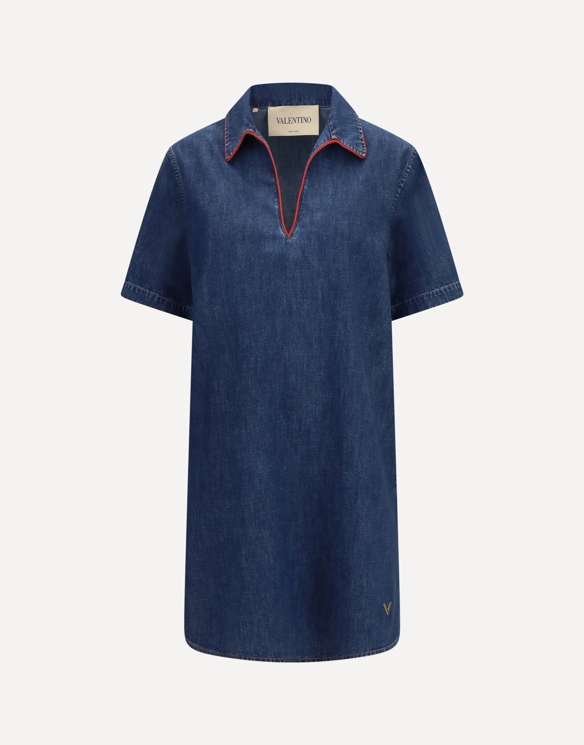 Valentino Valentino Chambray Denim Dress