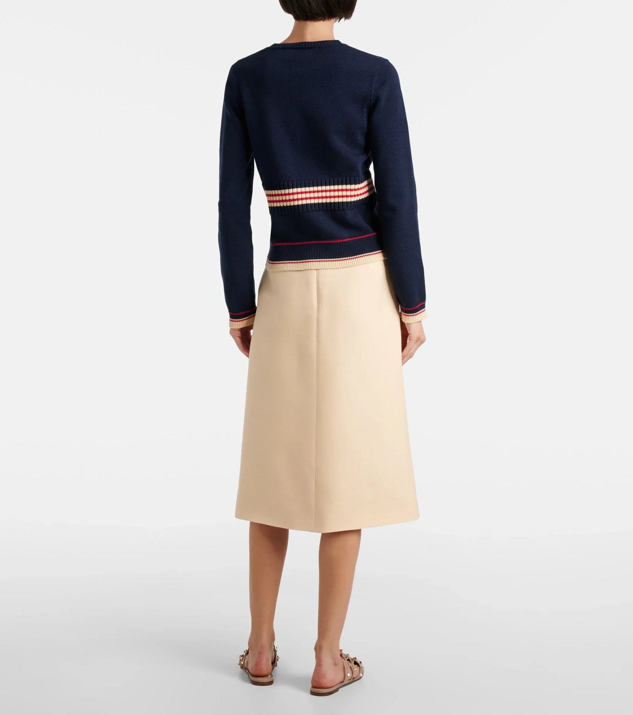 Valentino Chez Valentino Cotton Sweater | Sendegaro FR