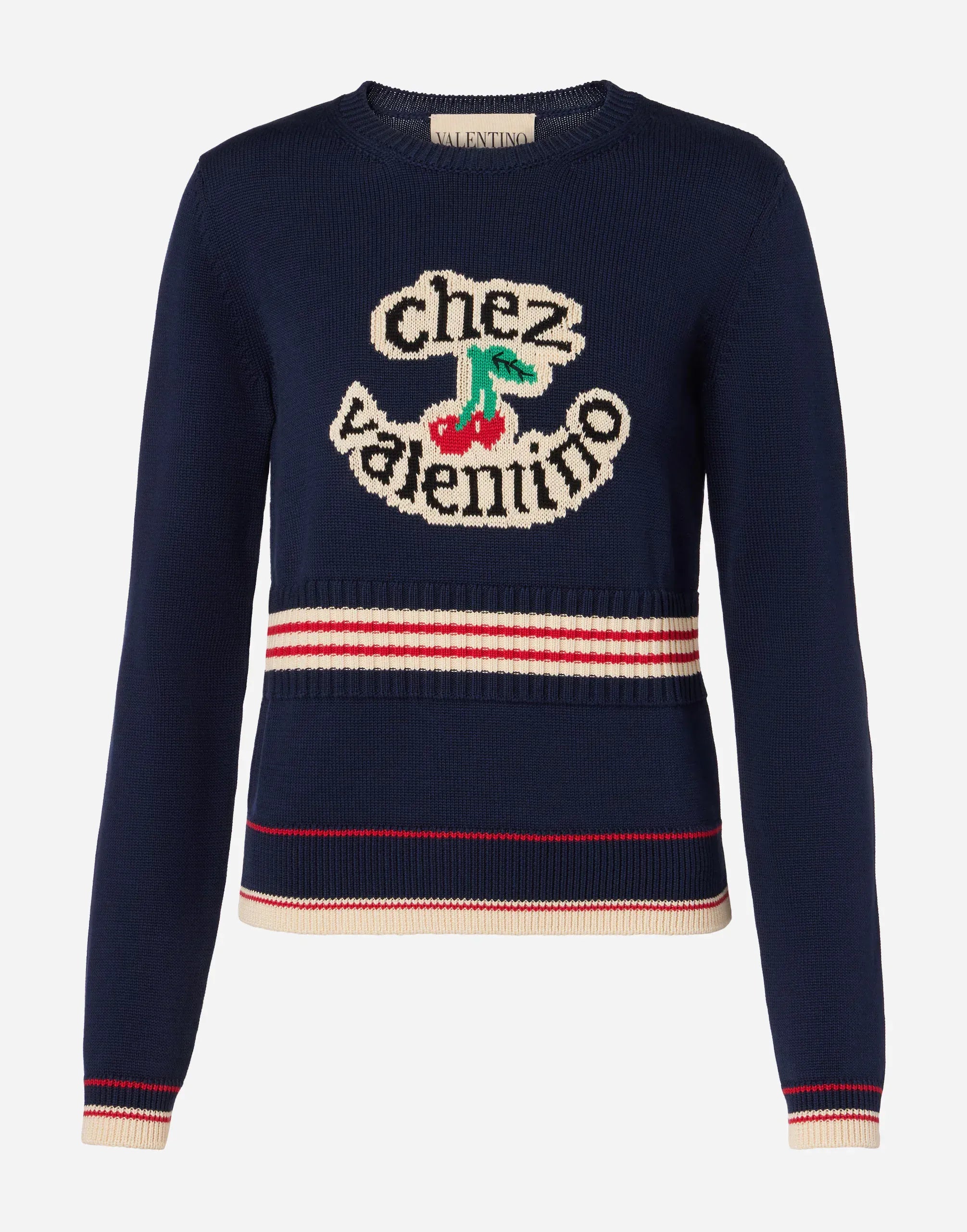 Valentino Chez Valentino Cotton Sweater