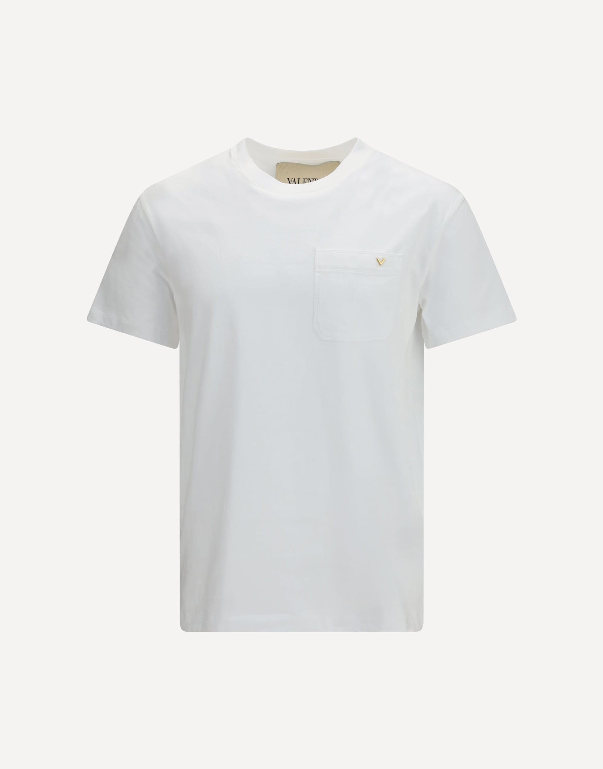 Valentino Cotton Vgold T-Shirt | Sendegaro GR