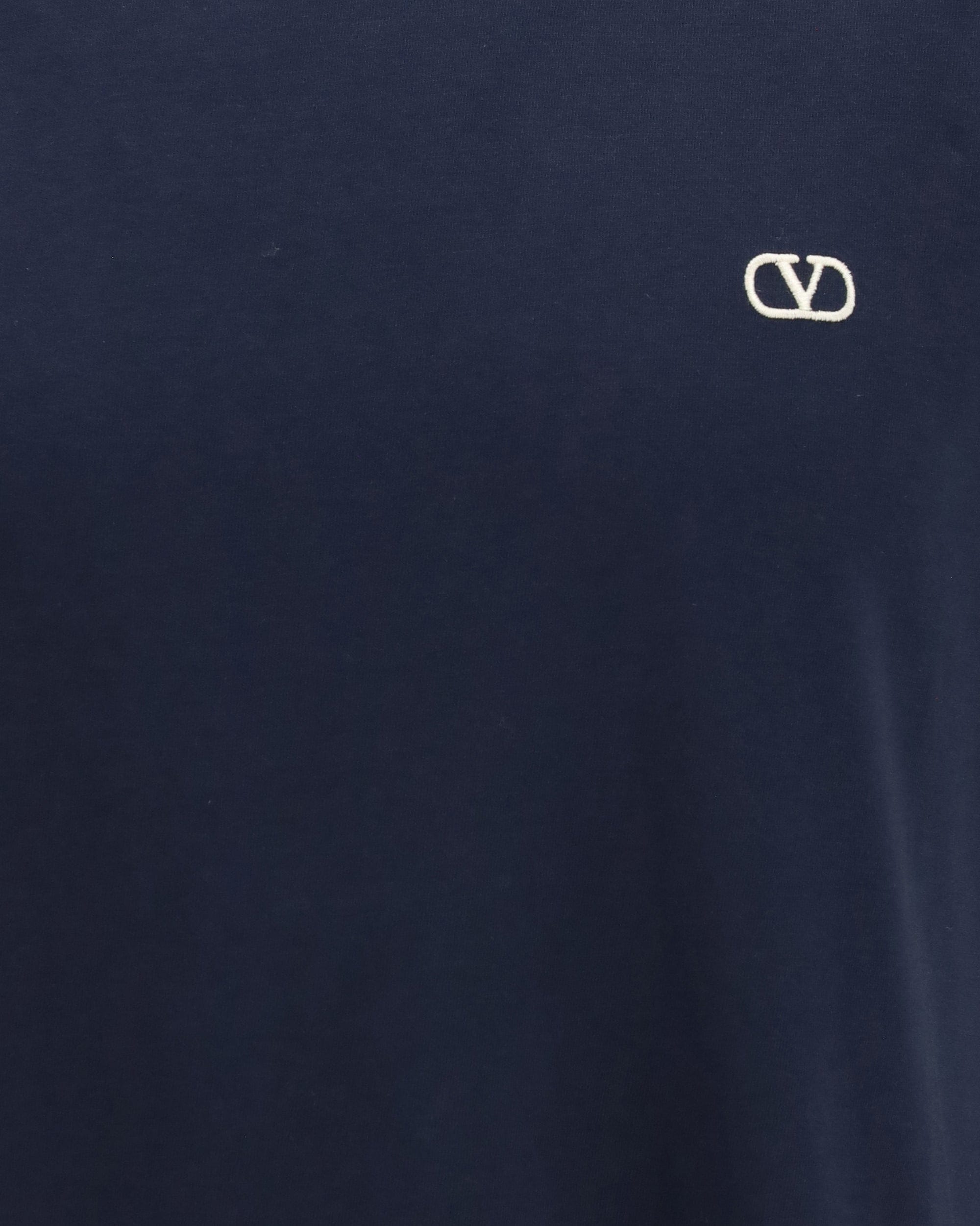 Valentino Valentino Cotton Vlogo T-Shirt