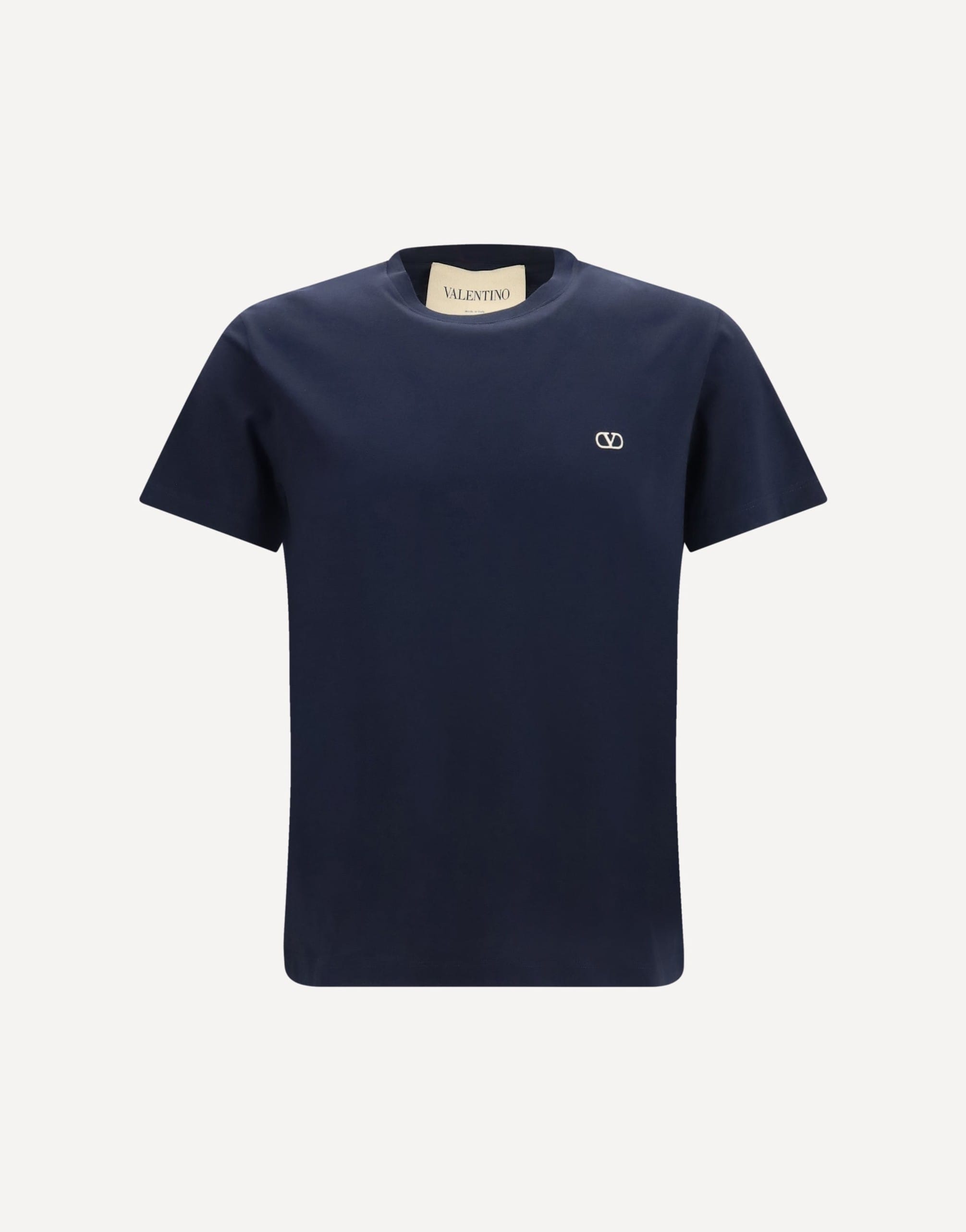 Valentino Valentino Cotton Vlogo T-Shirt