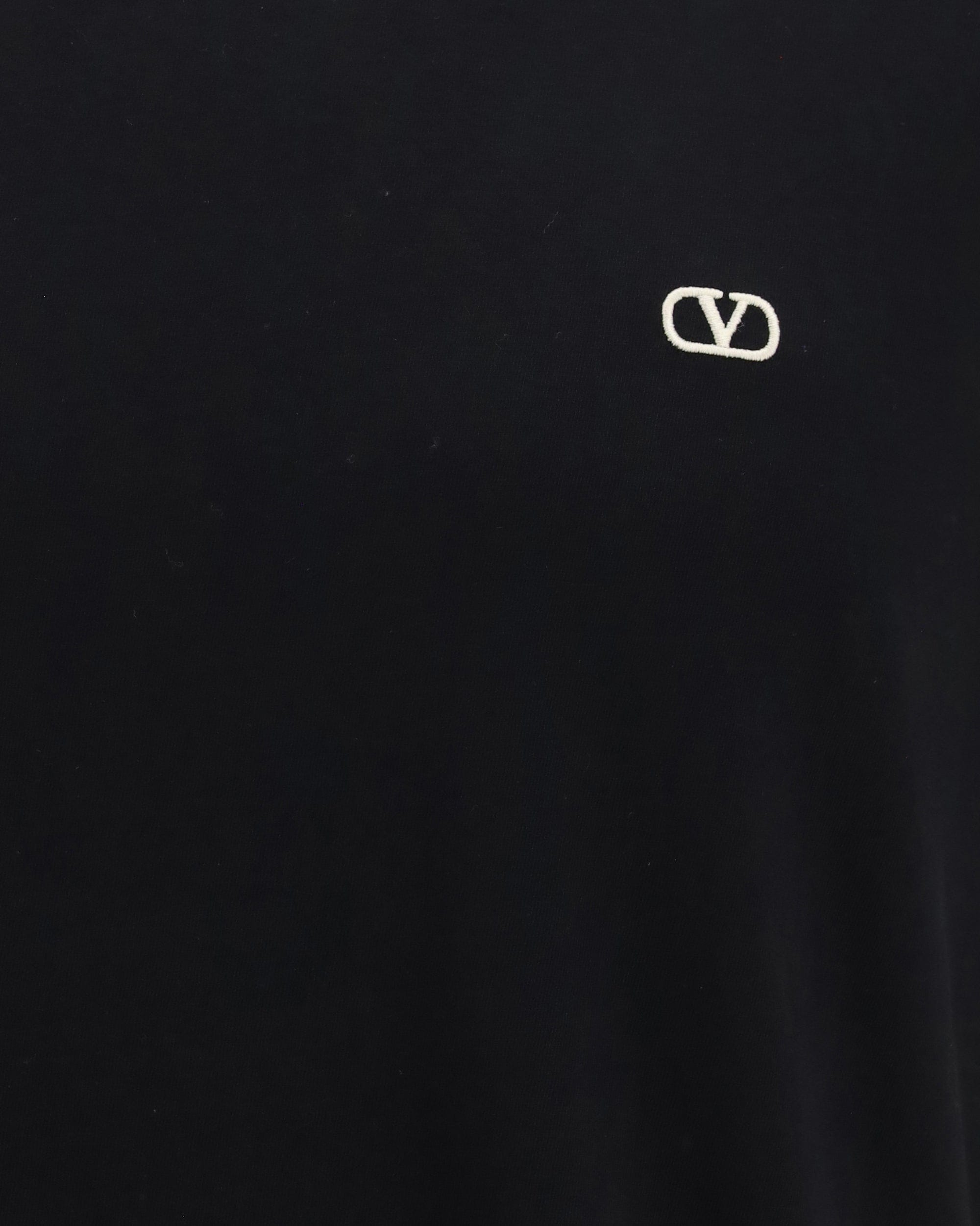 Valentino Valentino Cotton Vlogo T-Shirt
