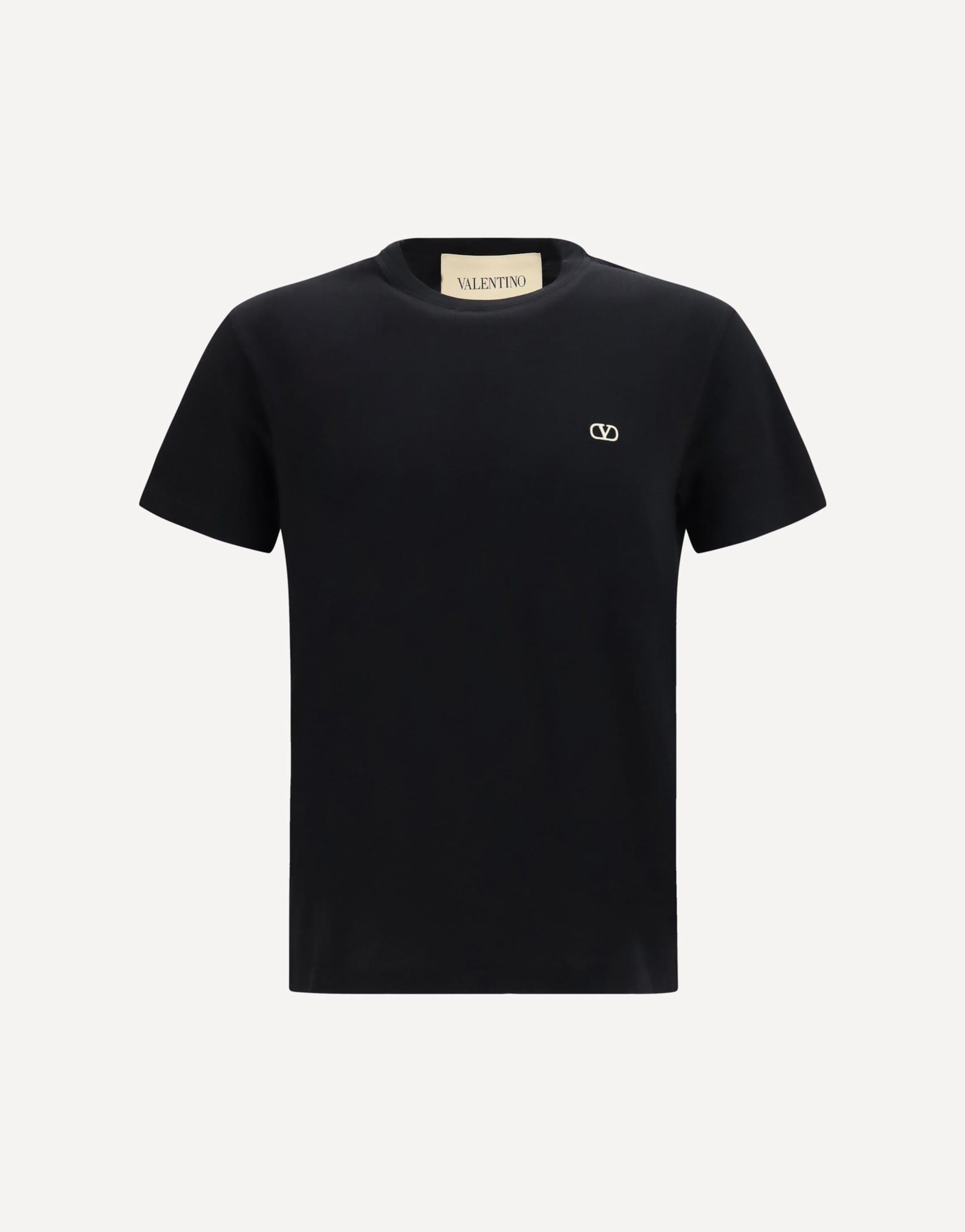 Valentino Valentino Cotton Vlogo T-Shirt