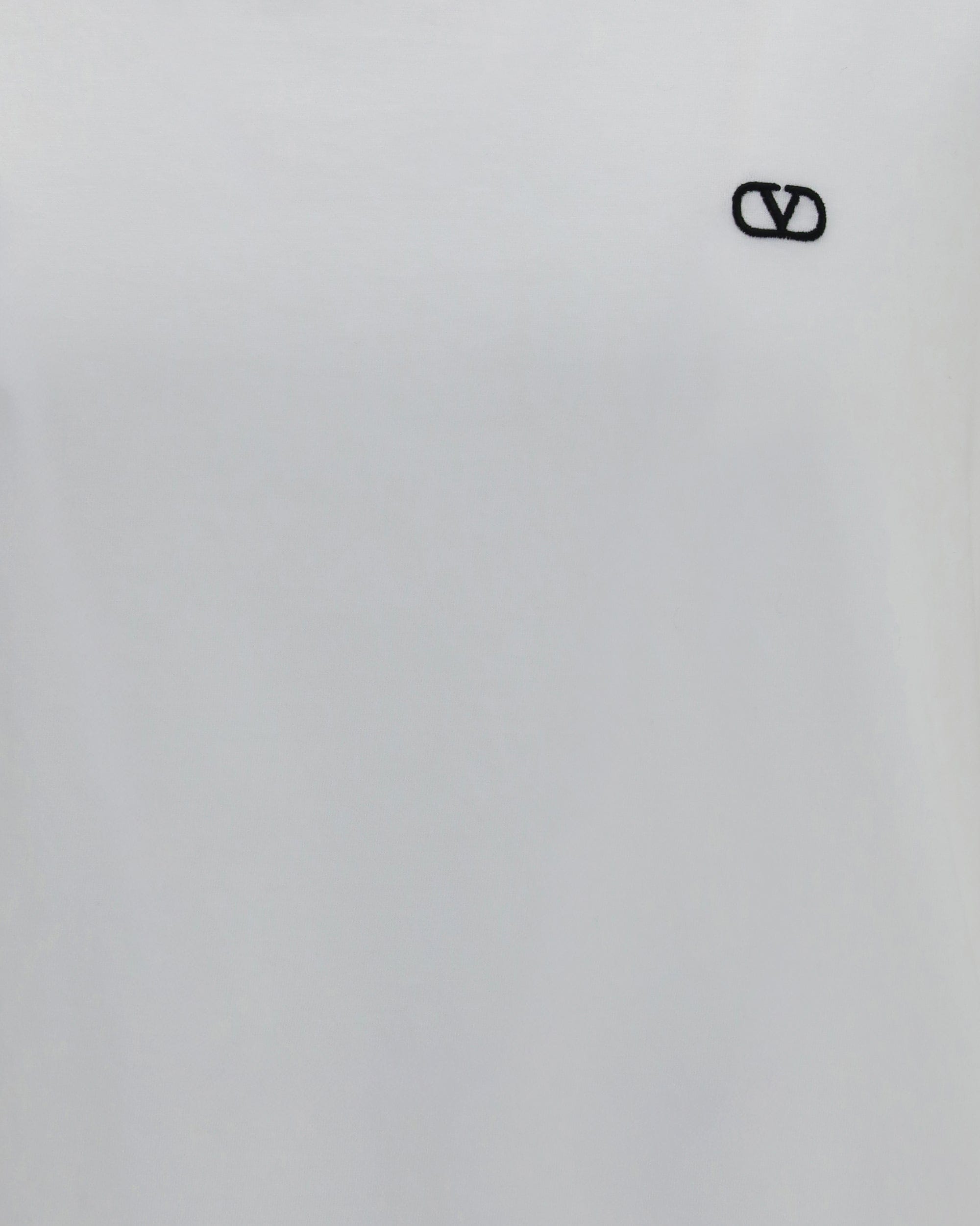 Valentino Valentino Cotton Vlogo T-Shirt