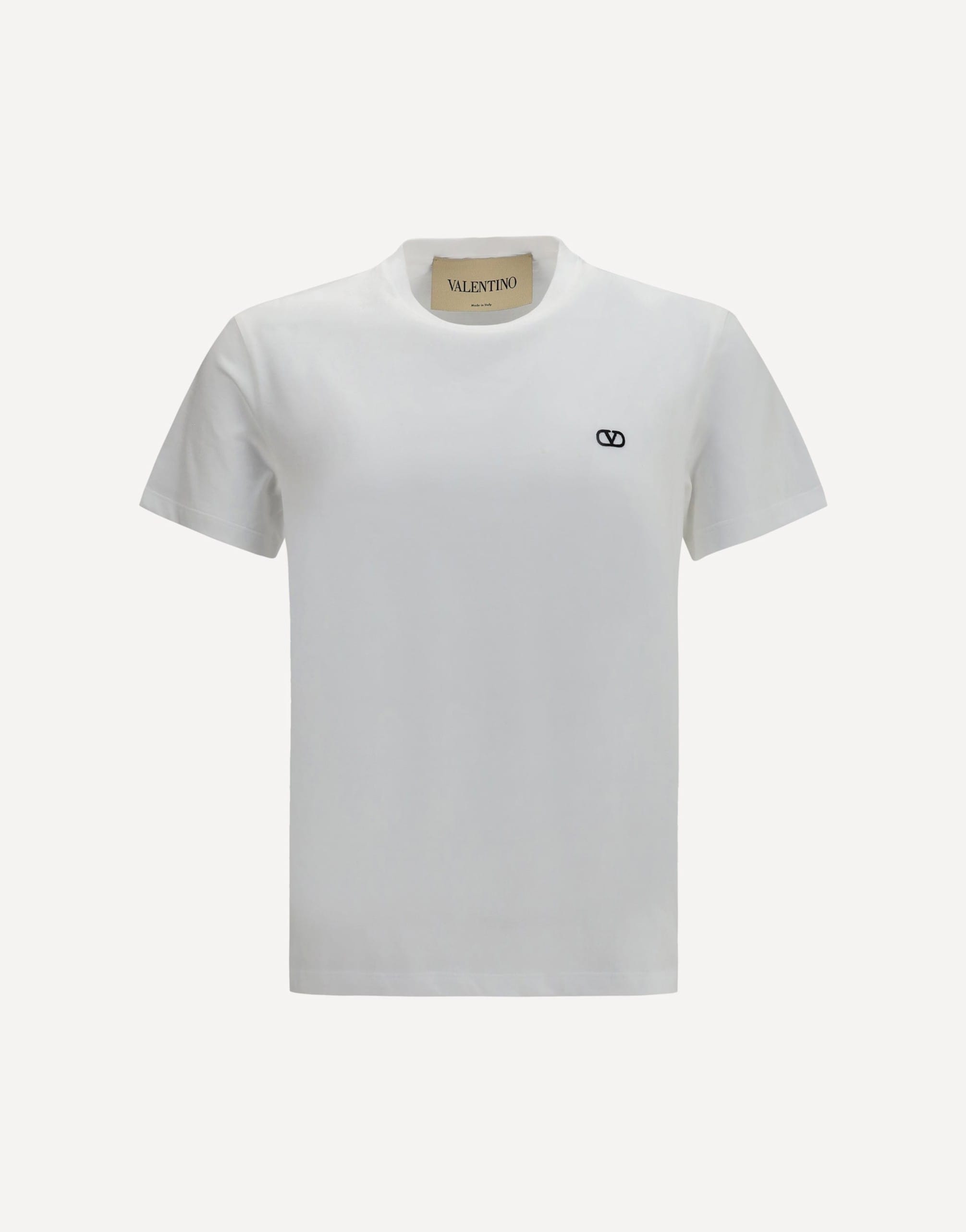Valentino Valentino Cotton Vlogo T-Shirt