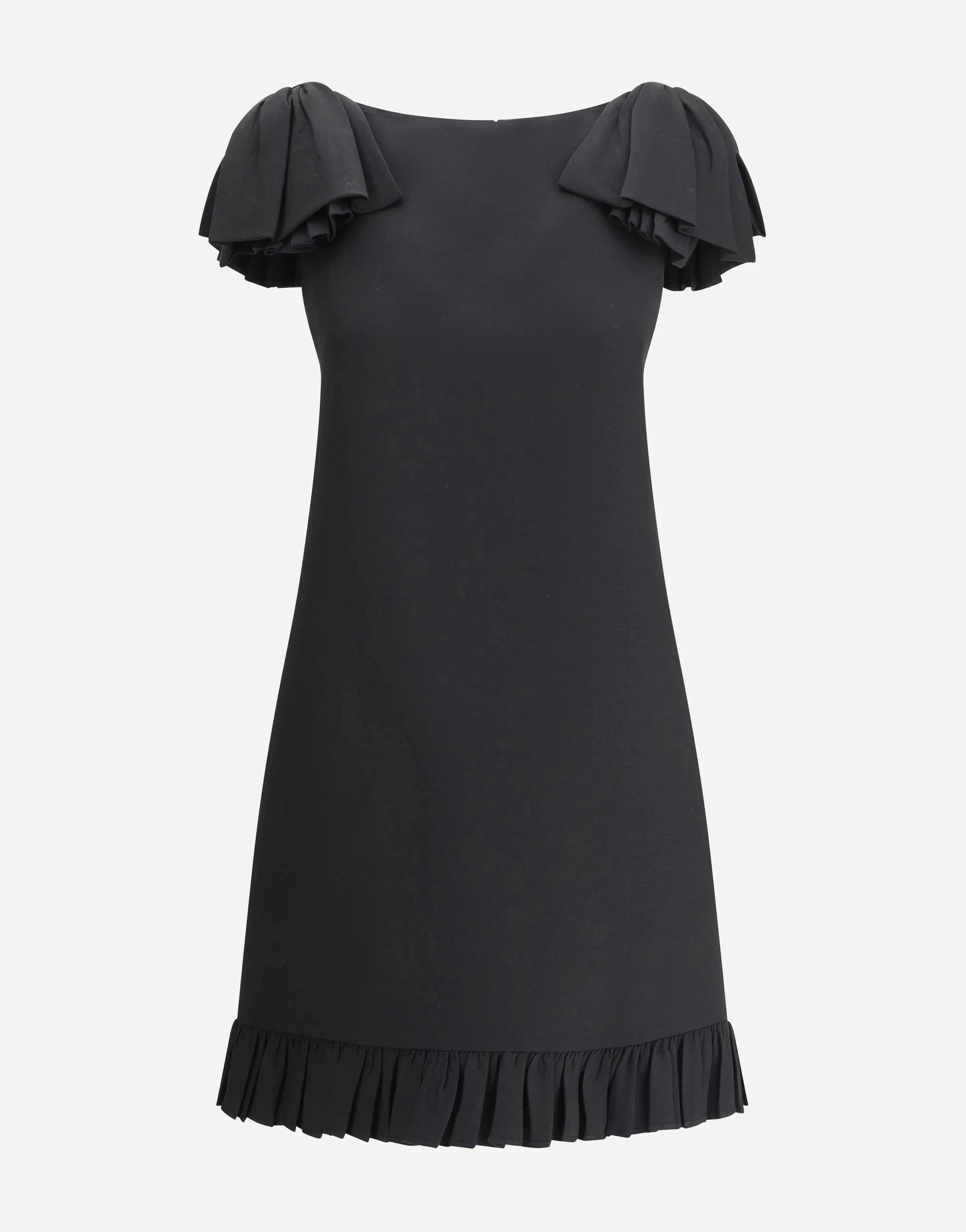 Valentino Crepe Couture Mini Dress