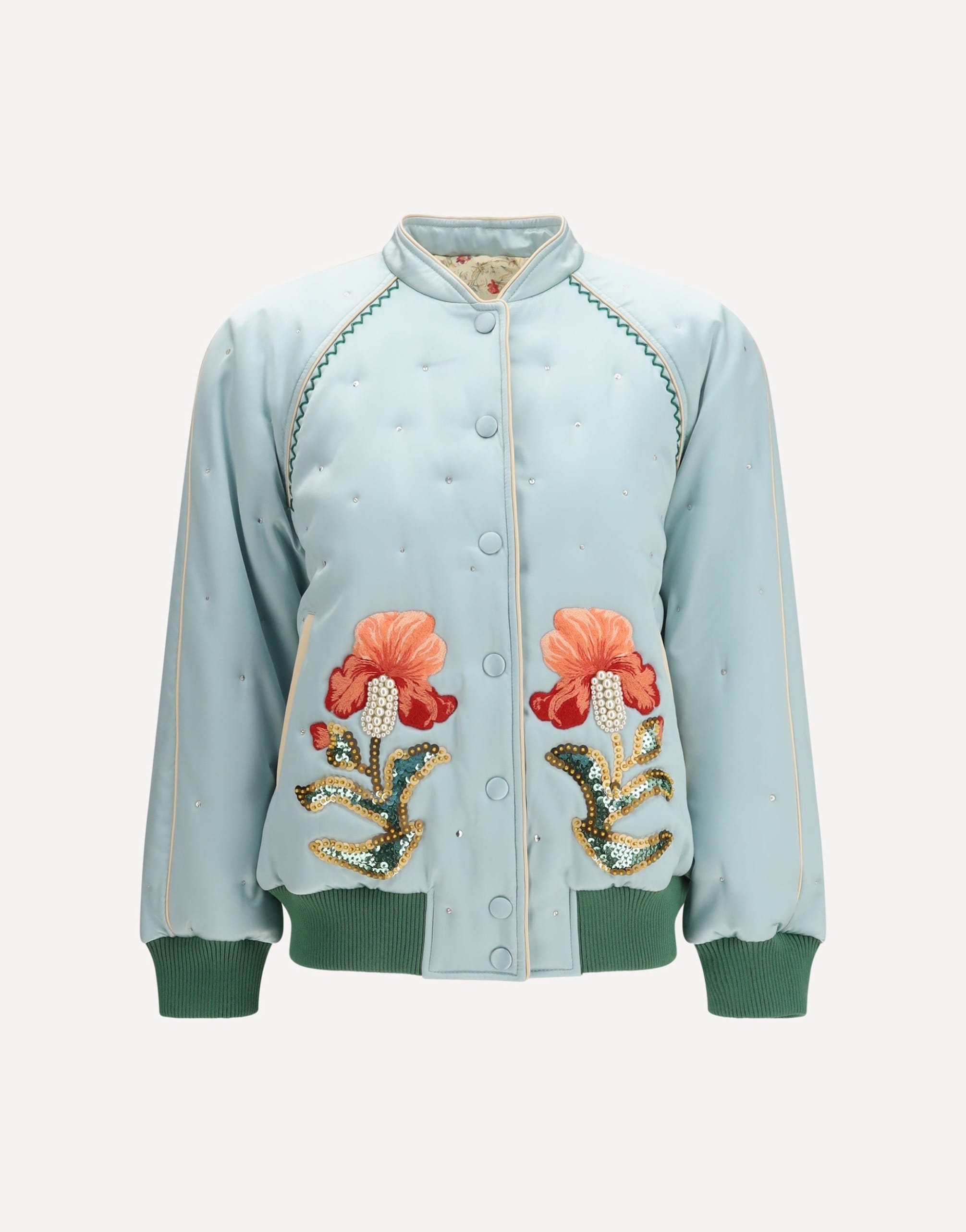 Valentino Crêpe Satin Jacket