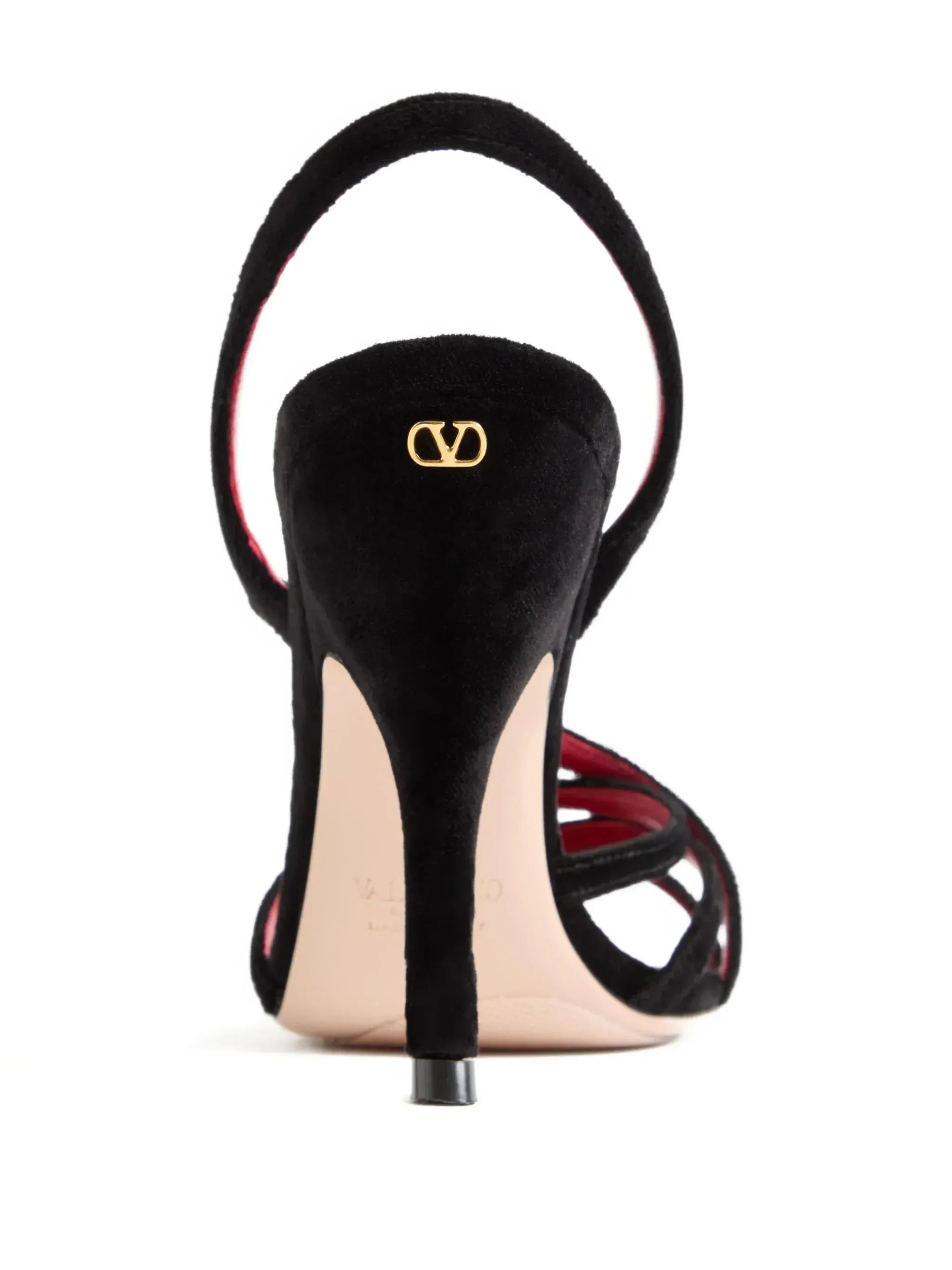 Valentino Garavani 105mm Fetishique Crisscross Sandalen