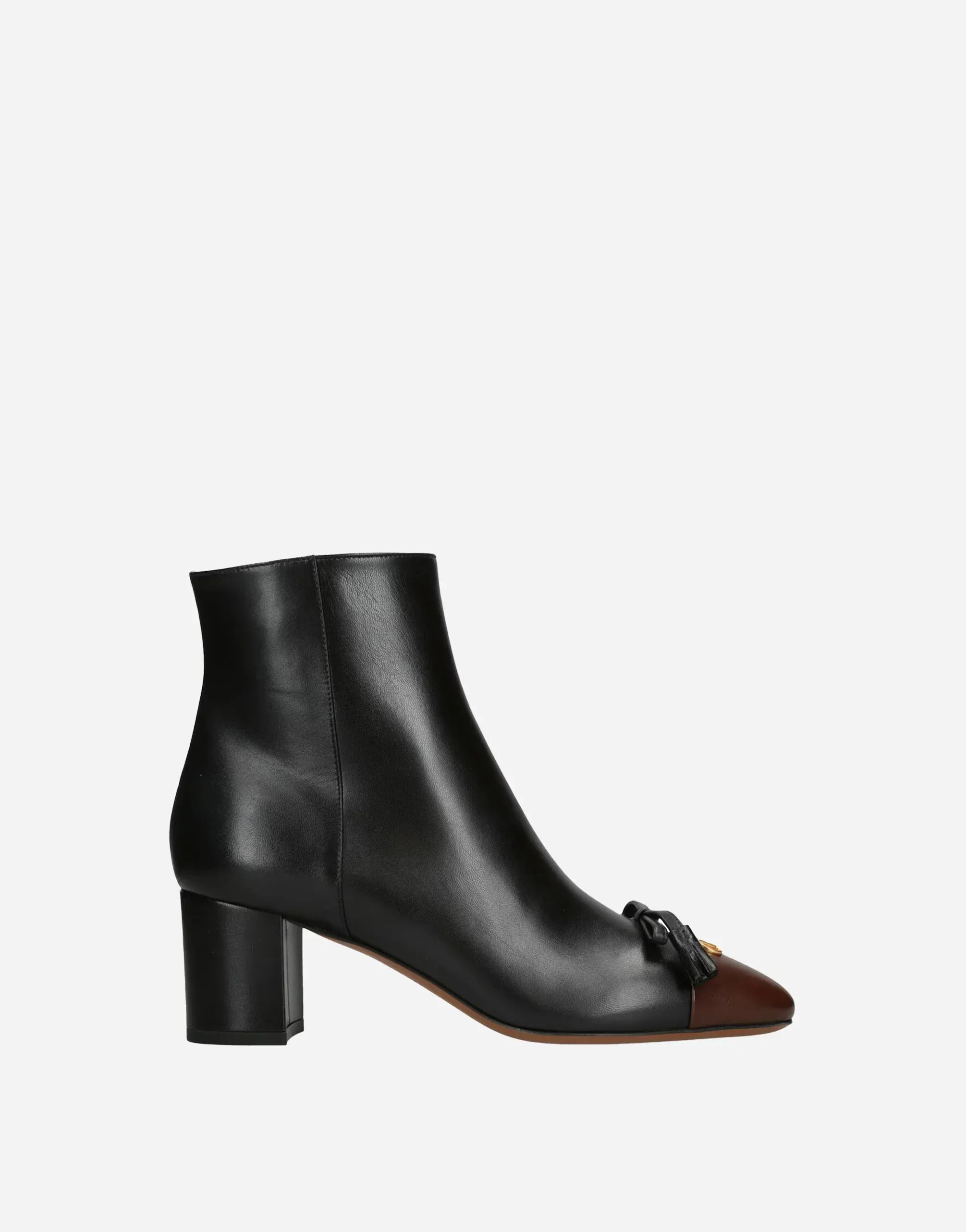 Valentino Garavani 60 Leather Valet De Roi Ankle Boots