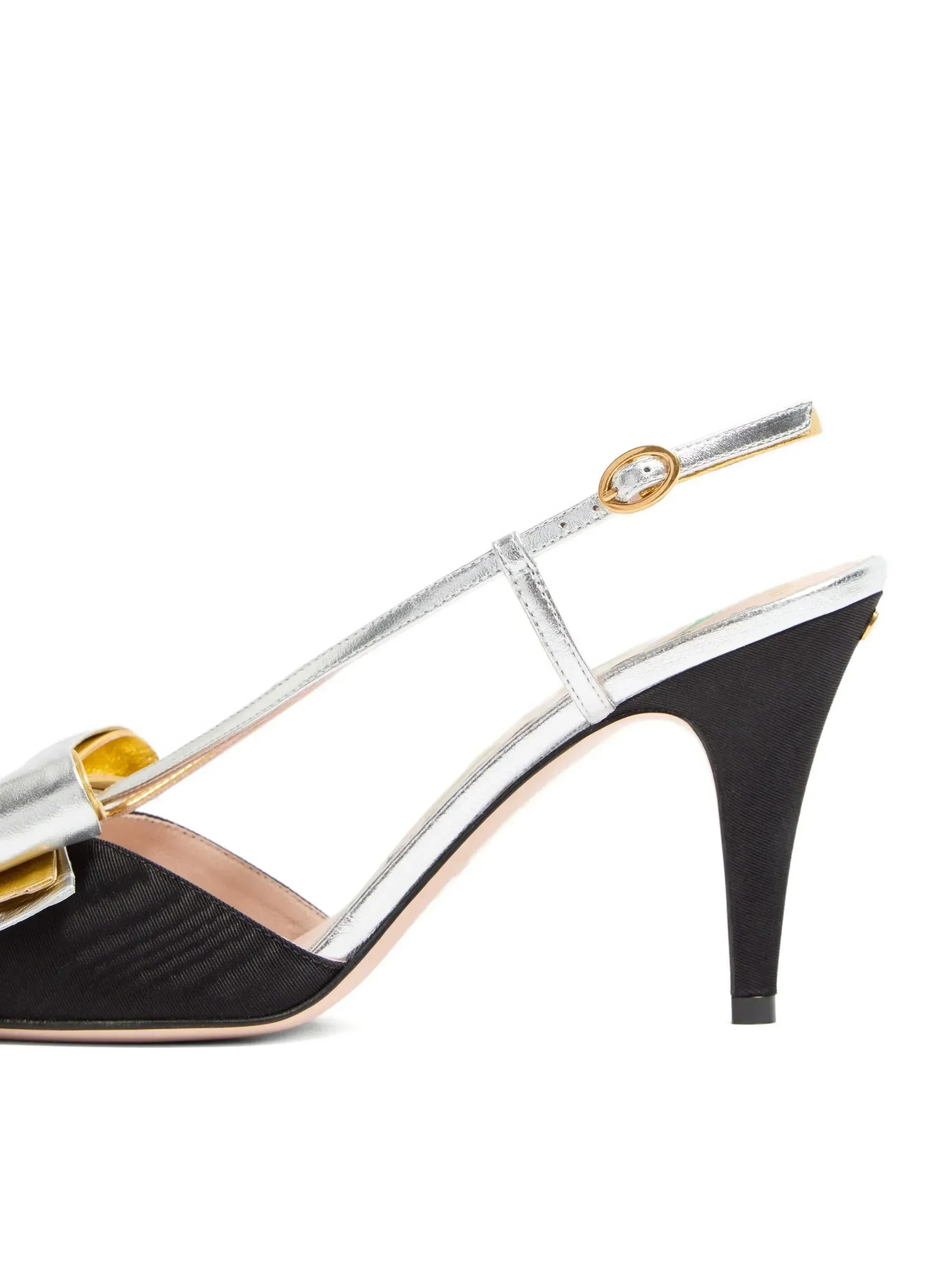 Valentino Garavani 85mm Bowow Slingback Pumps