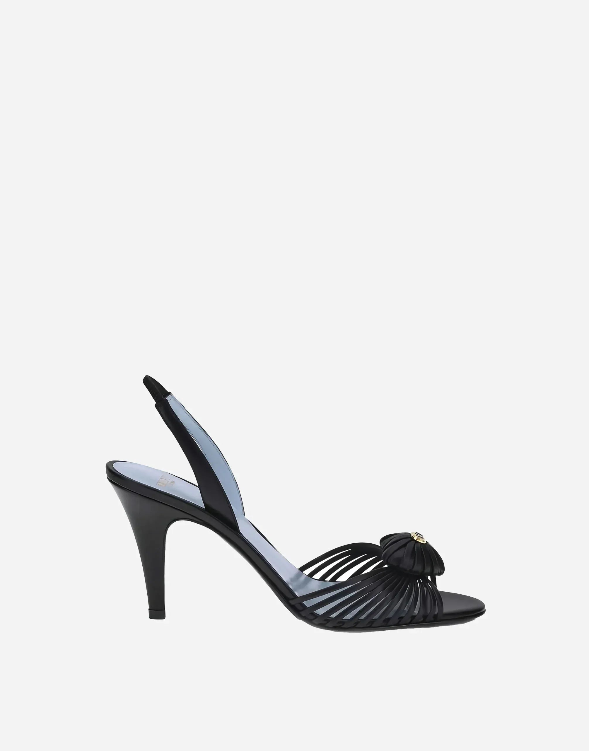 Valentino Garavani 85 мм кожаные босоножки-слингбэки Royal Signature VLogo