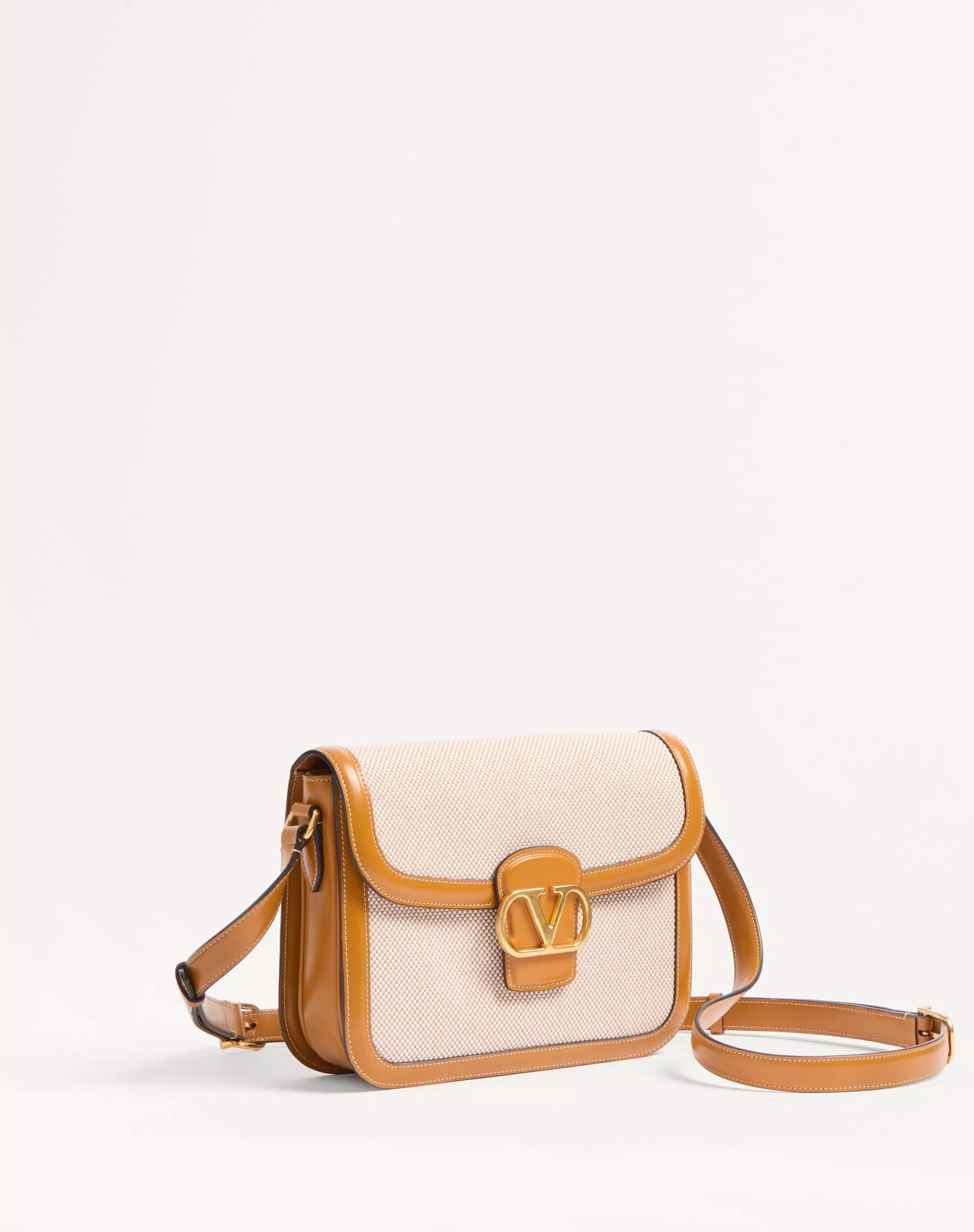 Valentino Garavani 9to5 Canvas Shoulder Bag