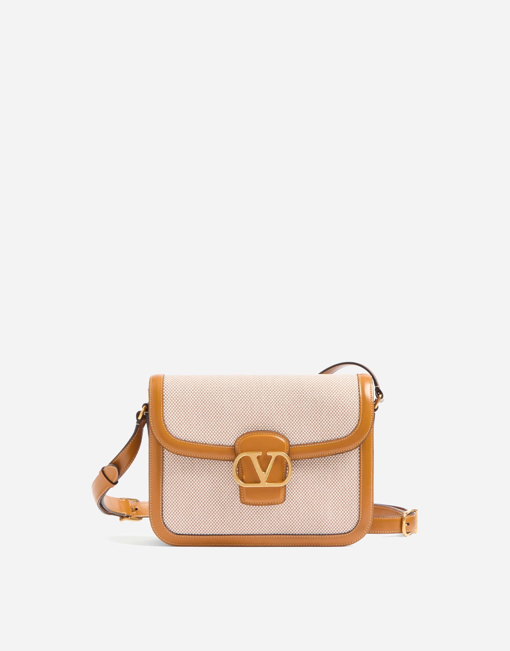 Valentino Garavani 9to5 Canvas Shoulder Bag