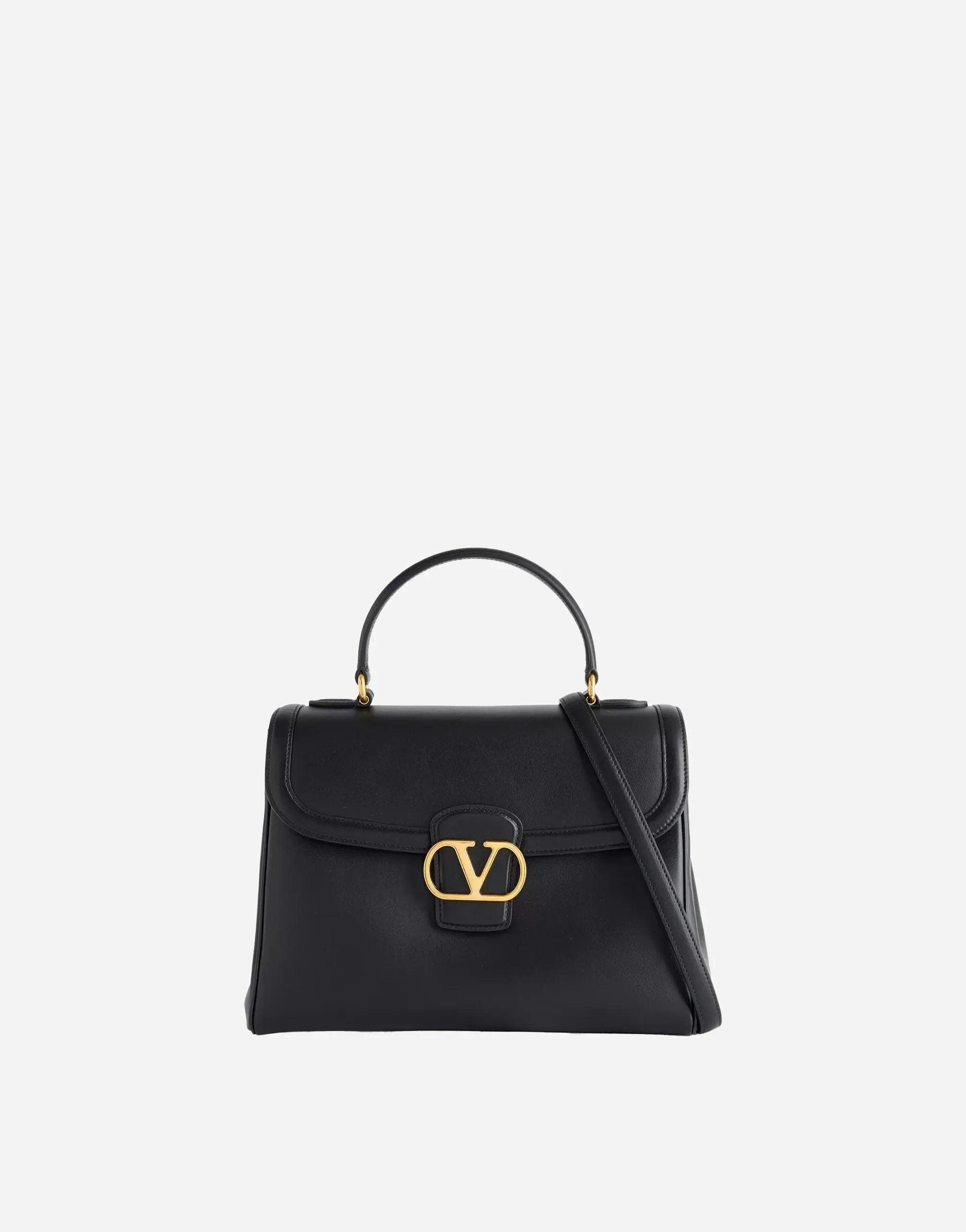 Valentino Garavani 9to5 Leather Top Handle Bag