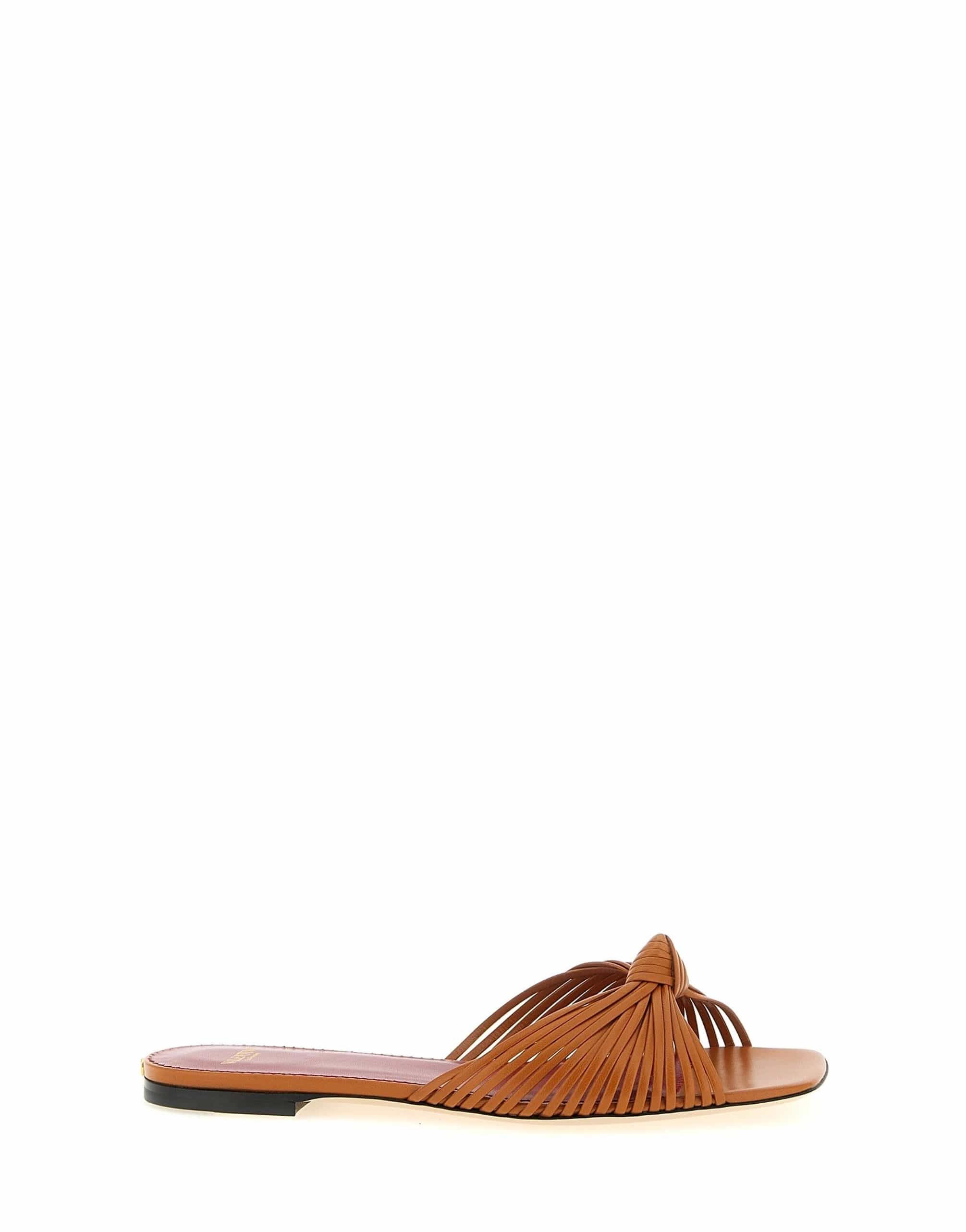 Valentino Garavani Valentino Garavani Annet Knot Detail Slides