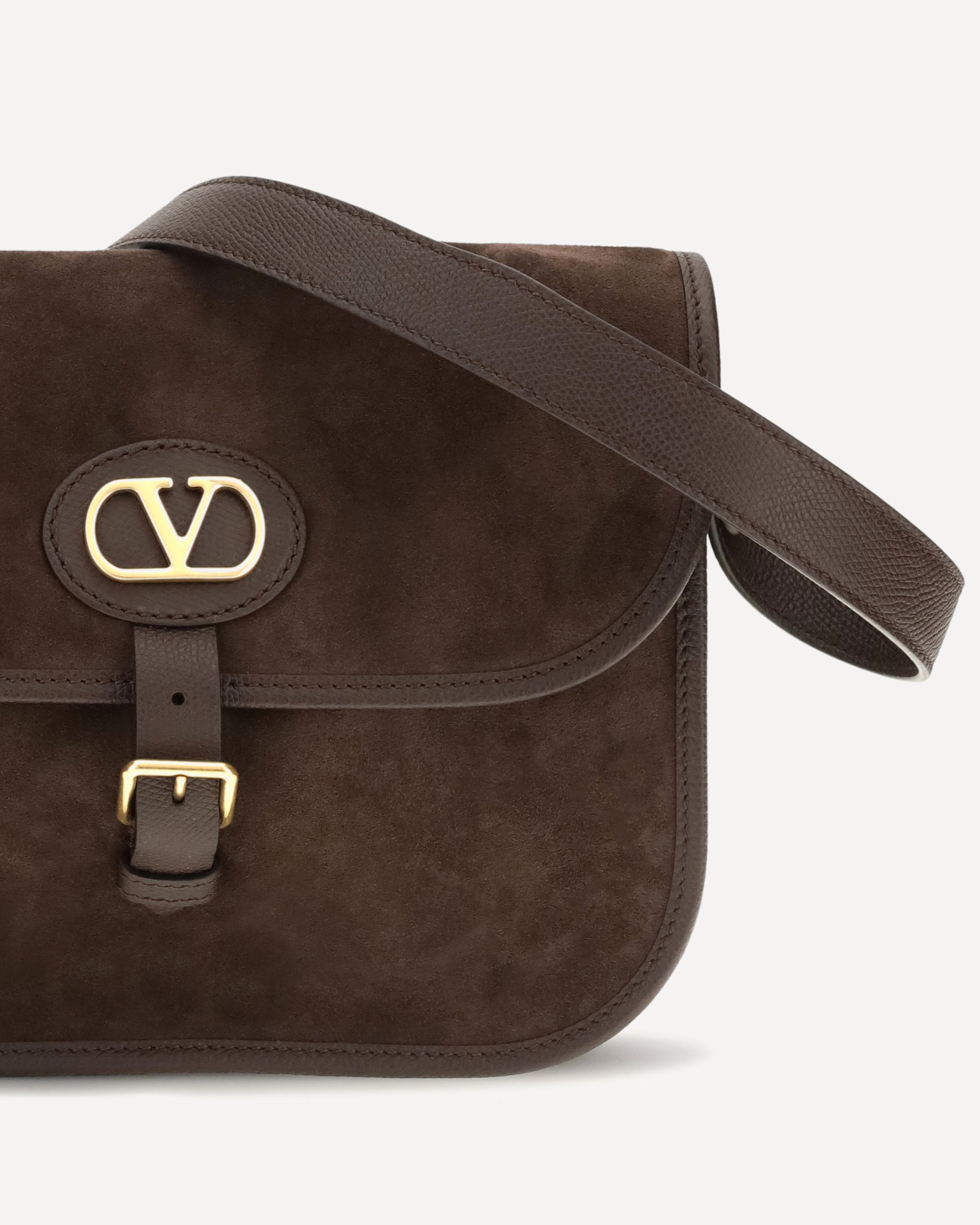 Valentino Garavani Antibes Schultertasche aus Veloursleder