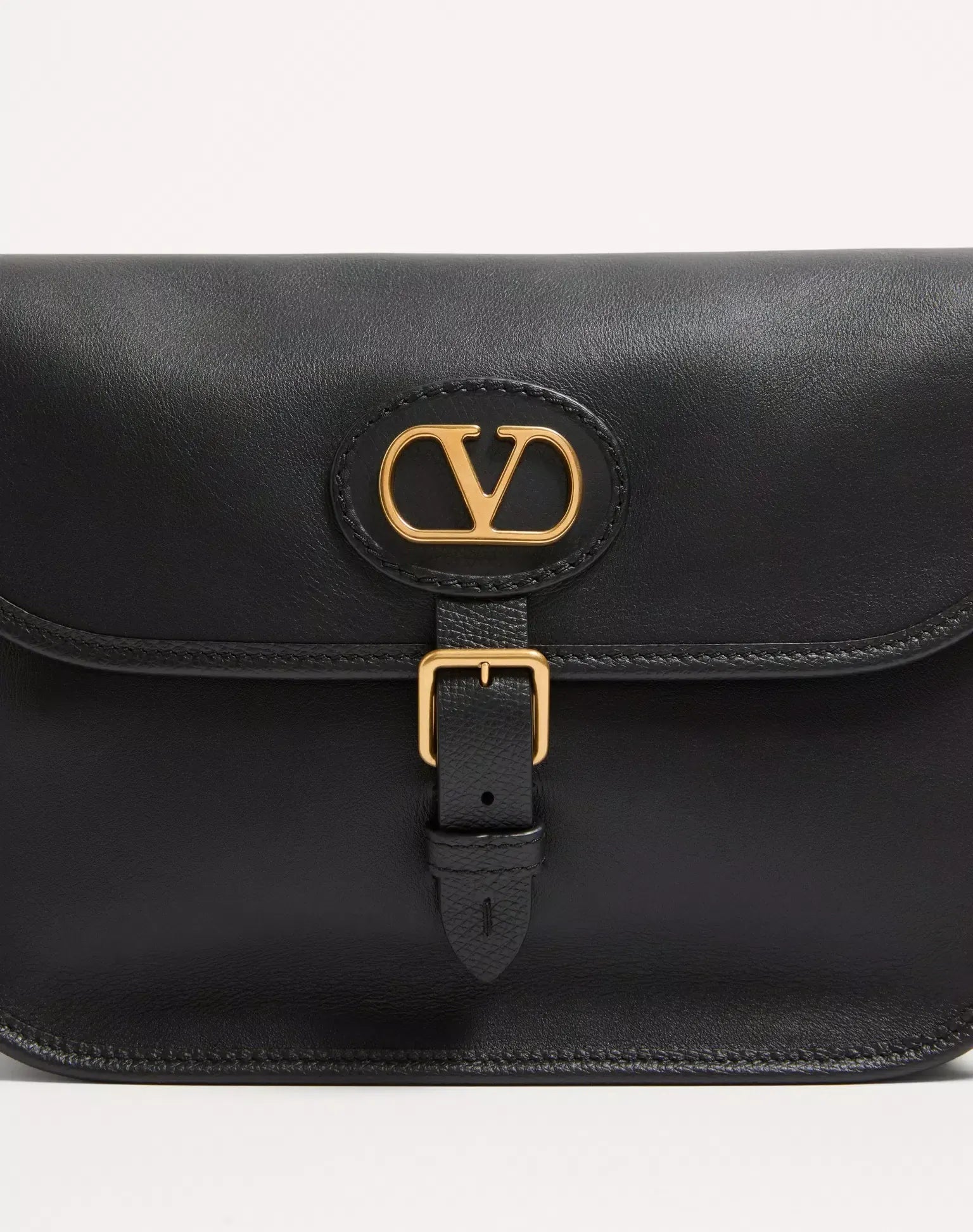 Valentino Garavani Antibes VLogo Leren Schoudertas
