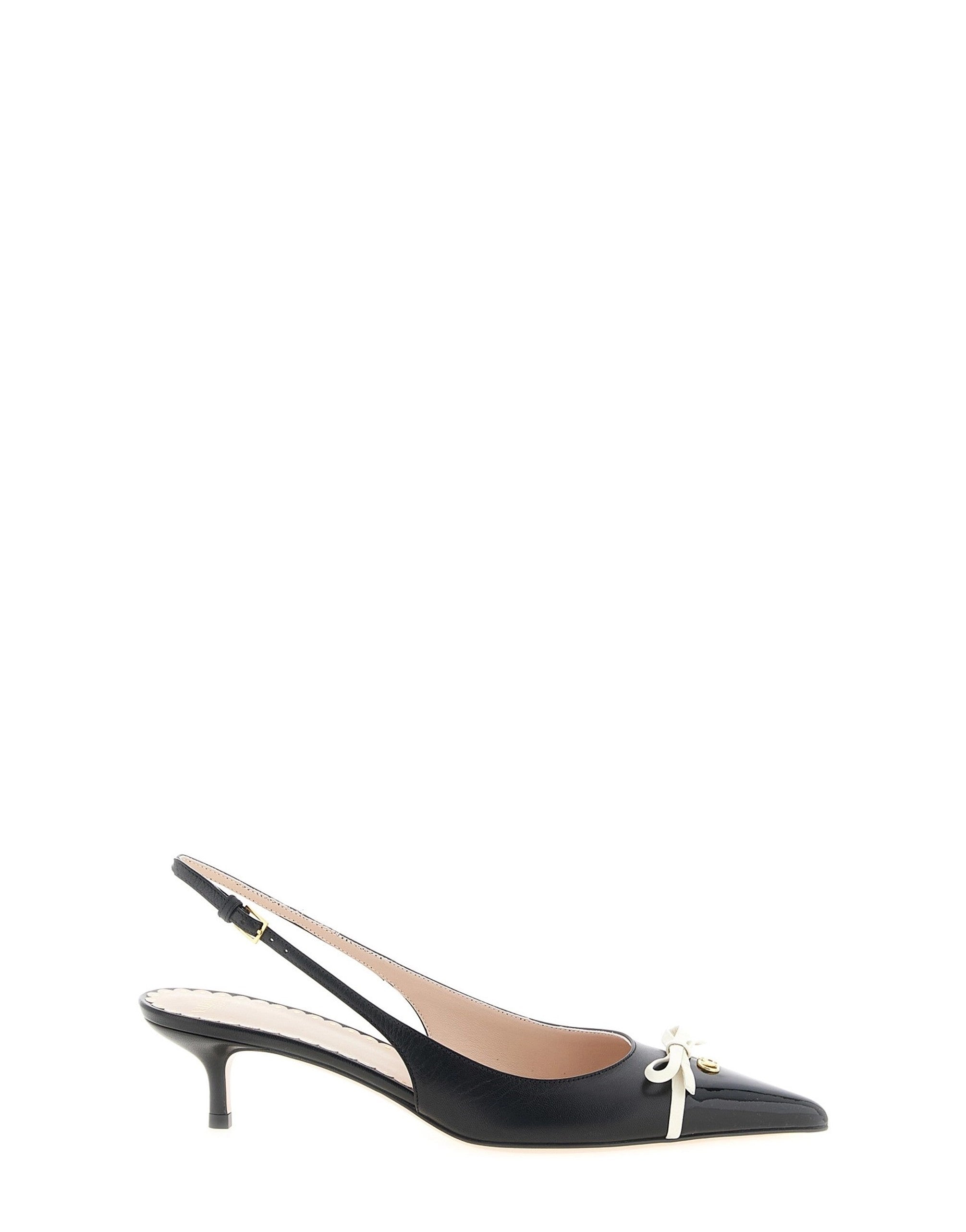 Valentino Garavani Bepointly Patent Leather Slingback