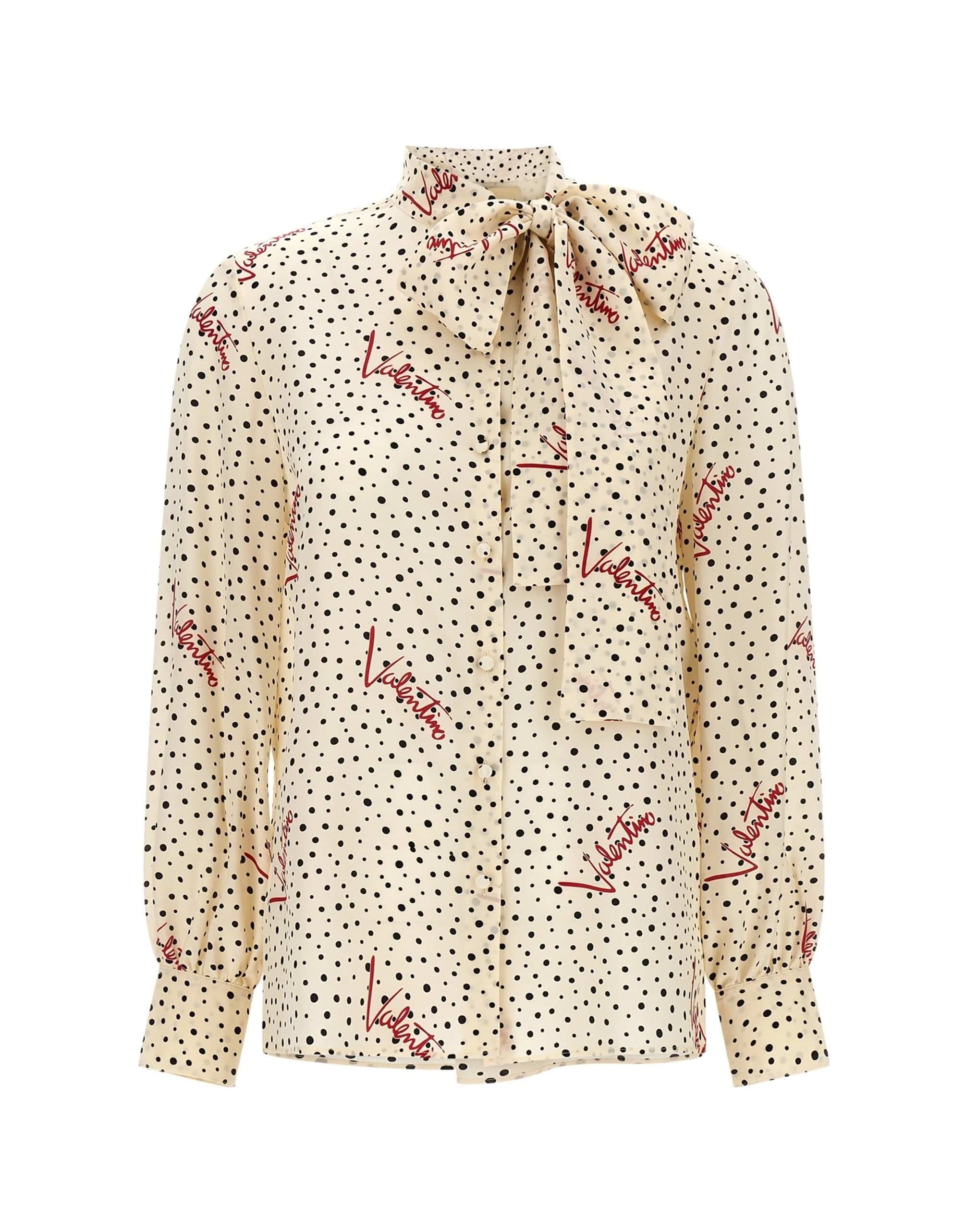 Valentino Garavani Valentino Garavani Bollicine Plusdepois Silk Shirt
