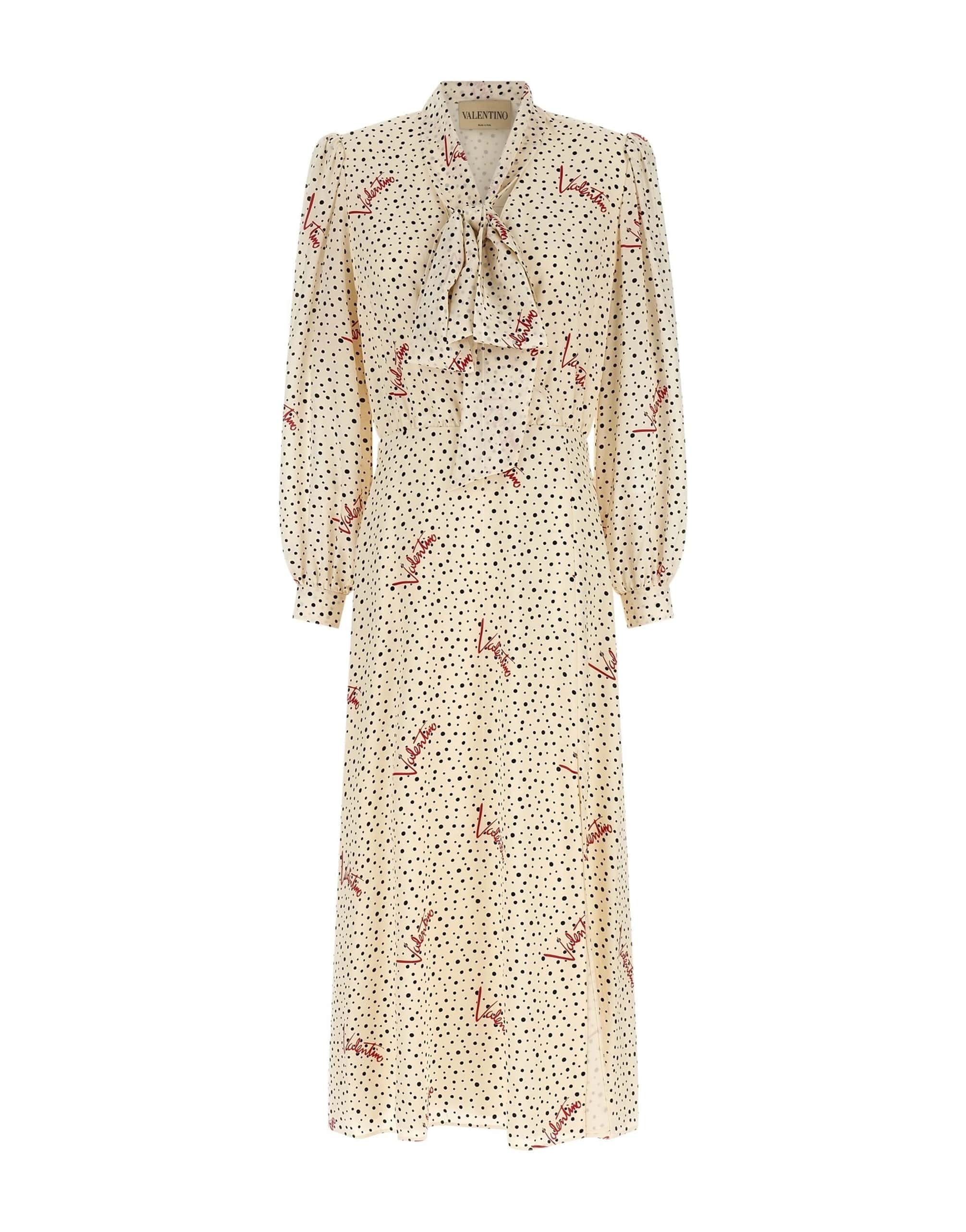 Valentino Garavani Valentino Garavani Bollicine Print Dress