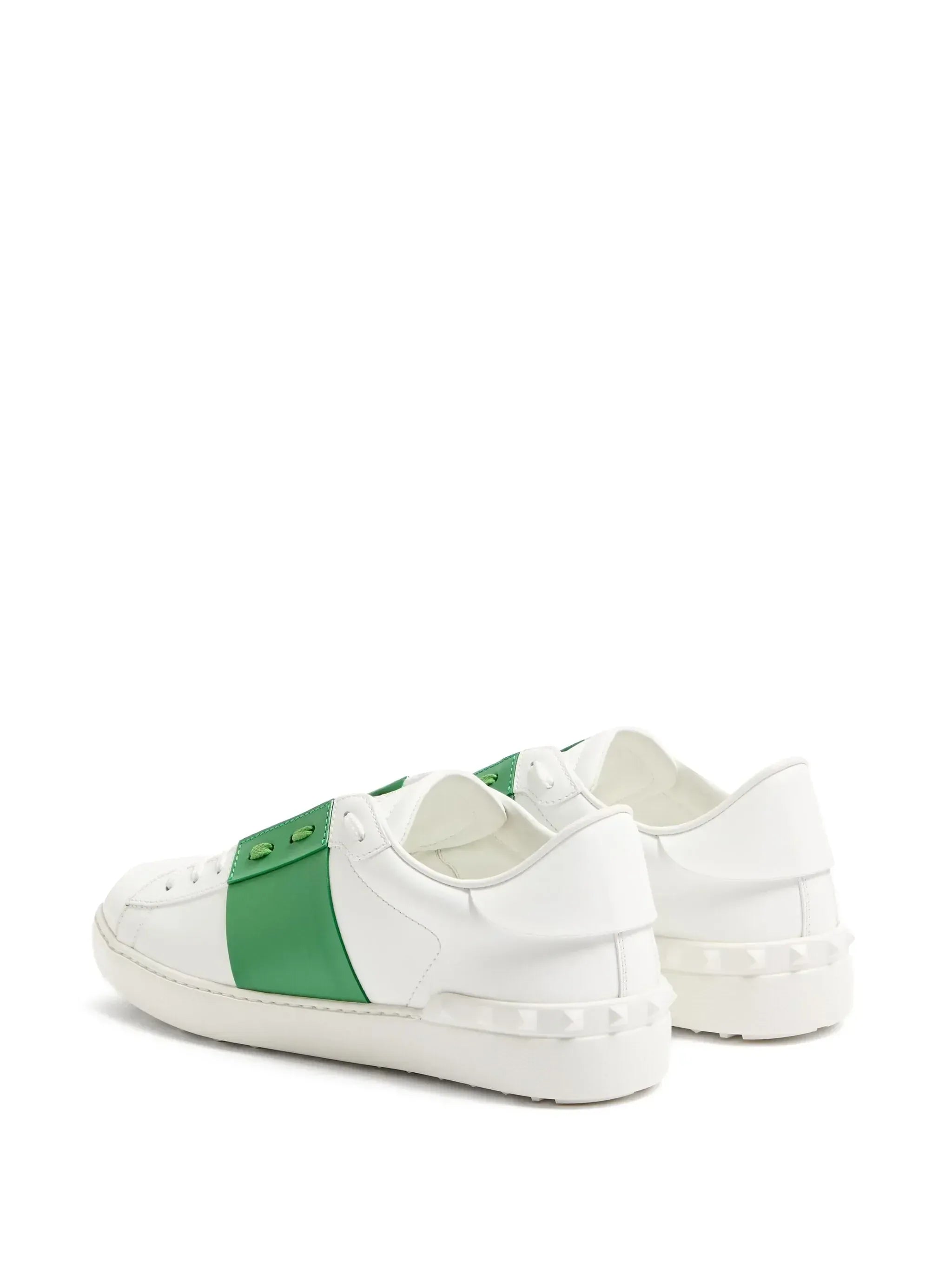 Valentino Garavani Baskets Band-Open en cuir de veau
