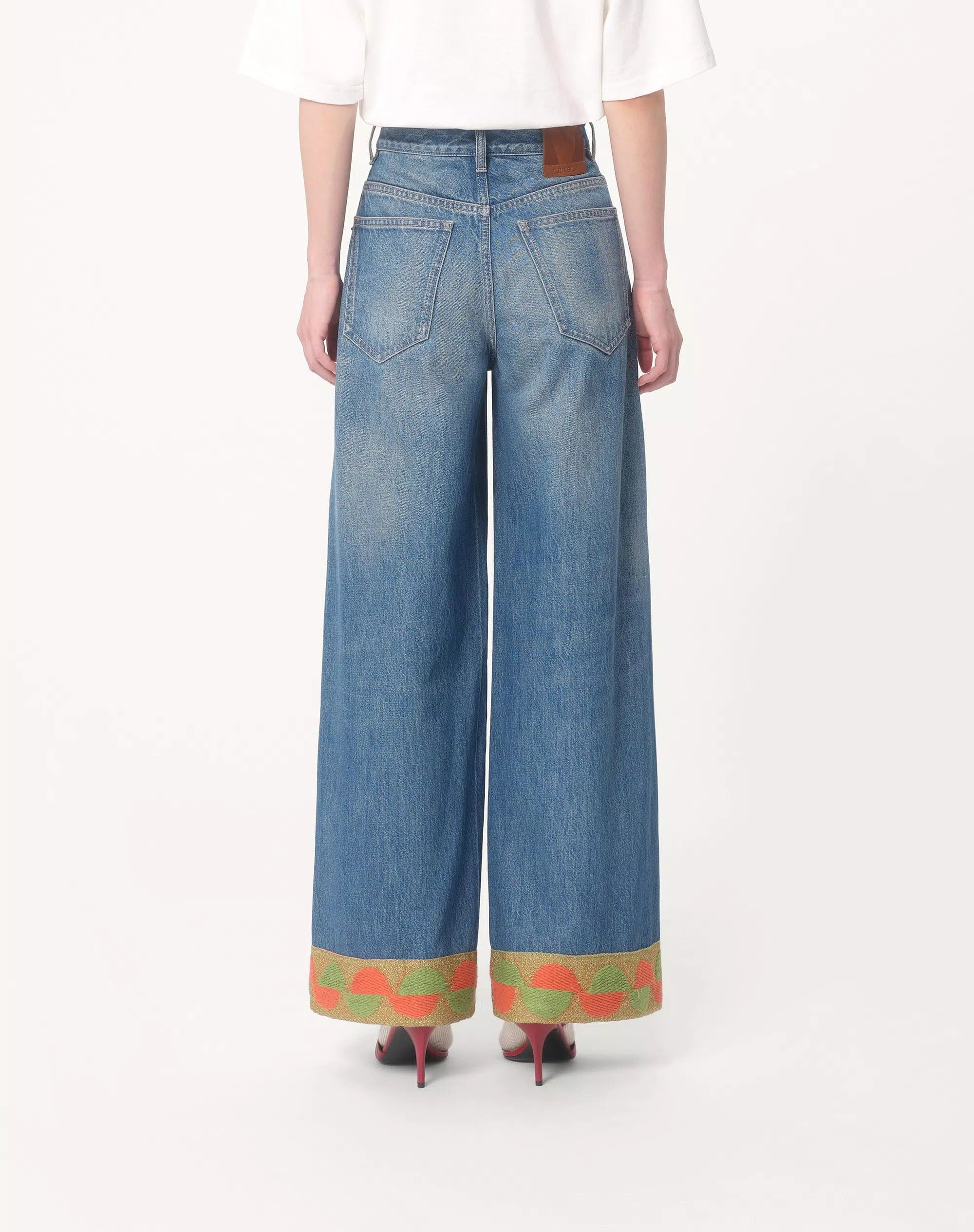 Valentino Garavani Cotton Denim Jeans