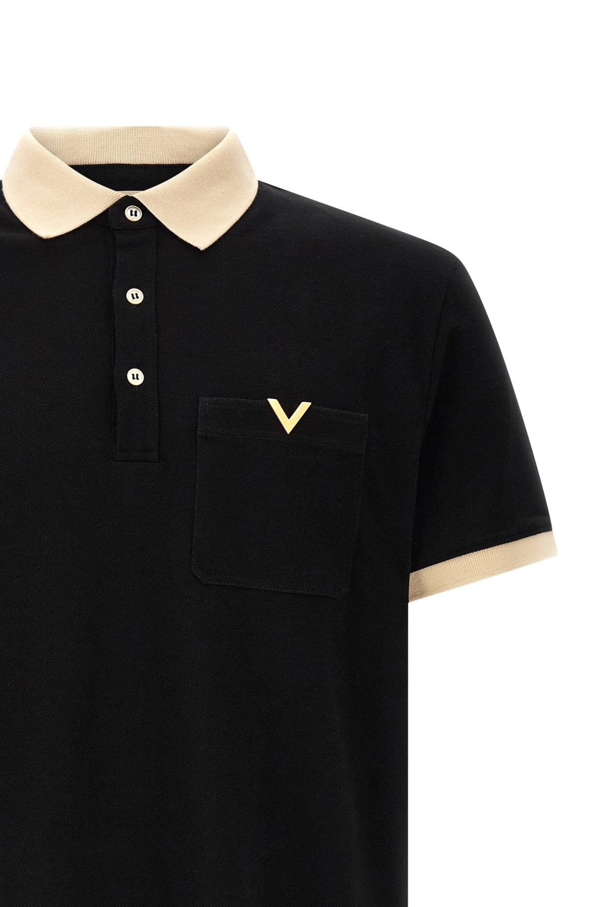 Valentino Garavani Valentino Garavani Cotton Piquet Polo Shirt