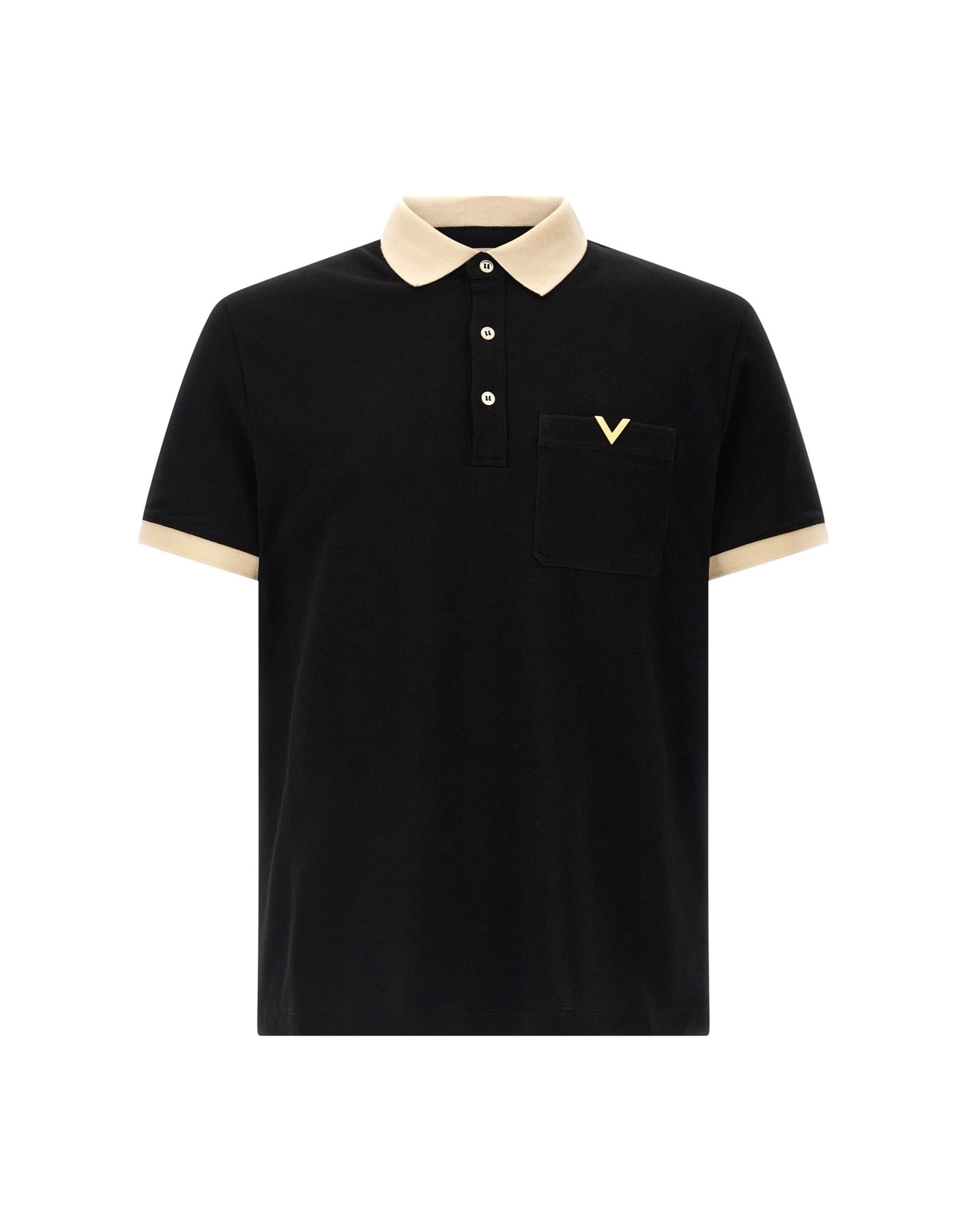 Valentino Garavani Valentino Garavani Cotton Piquet Polo Shirt