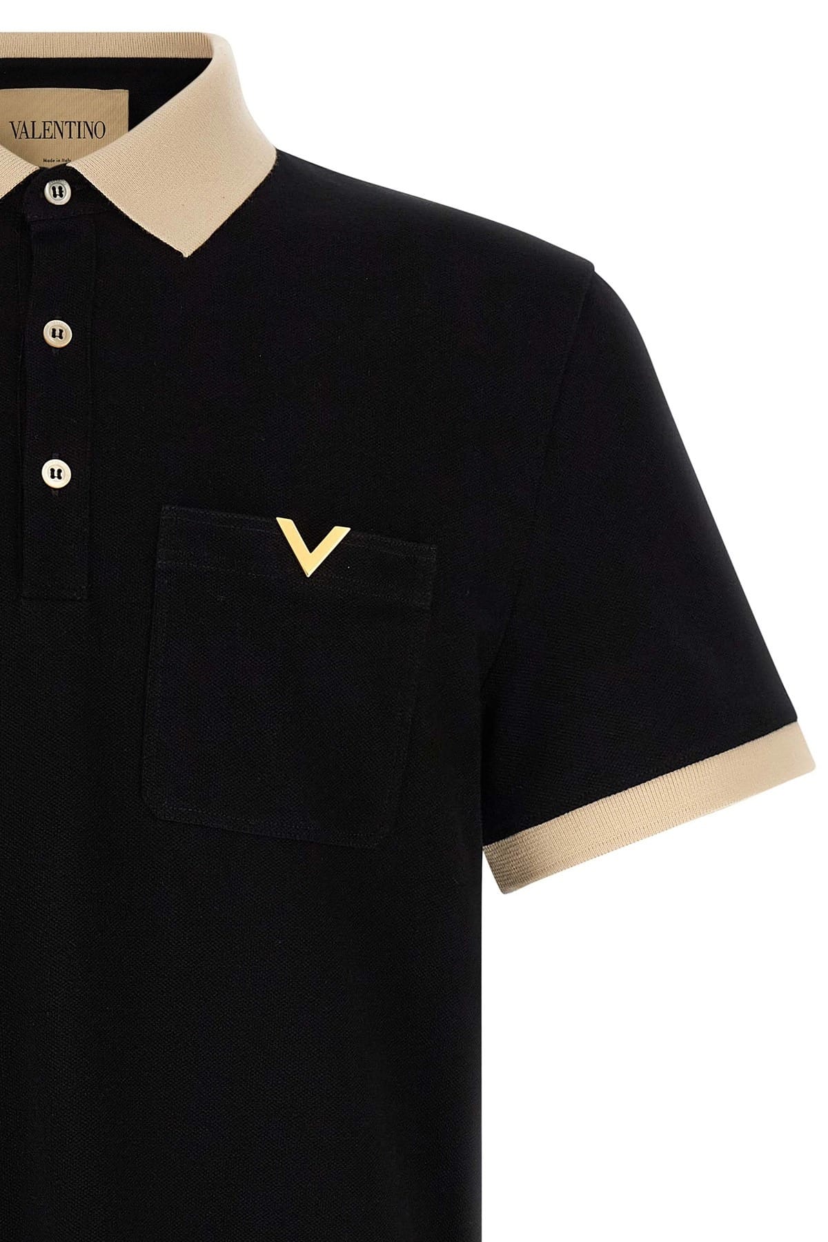 Valentino Garavani Valentino Garavani Cotton Piquet Polo Shirt