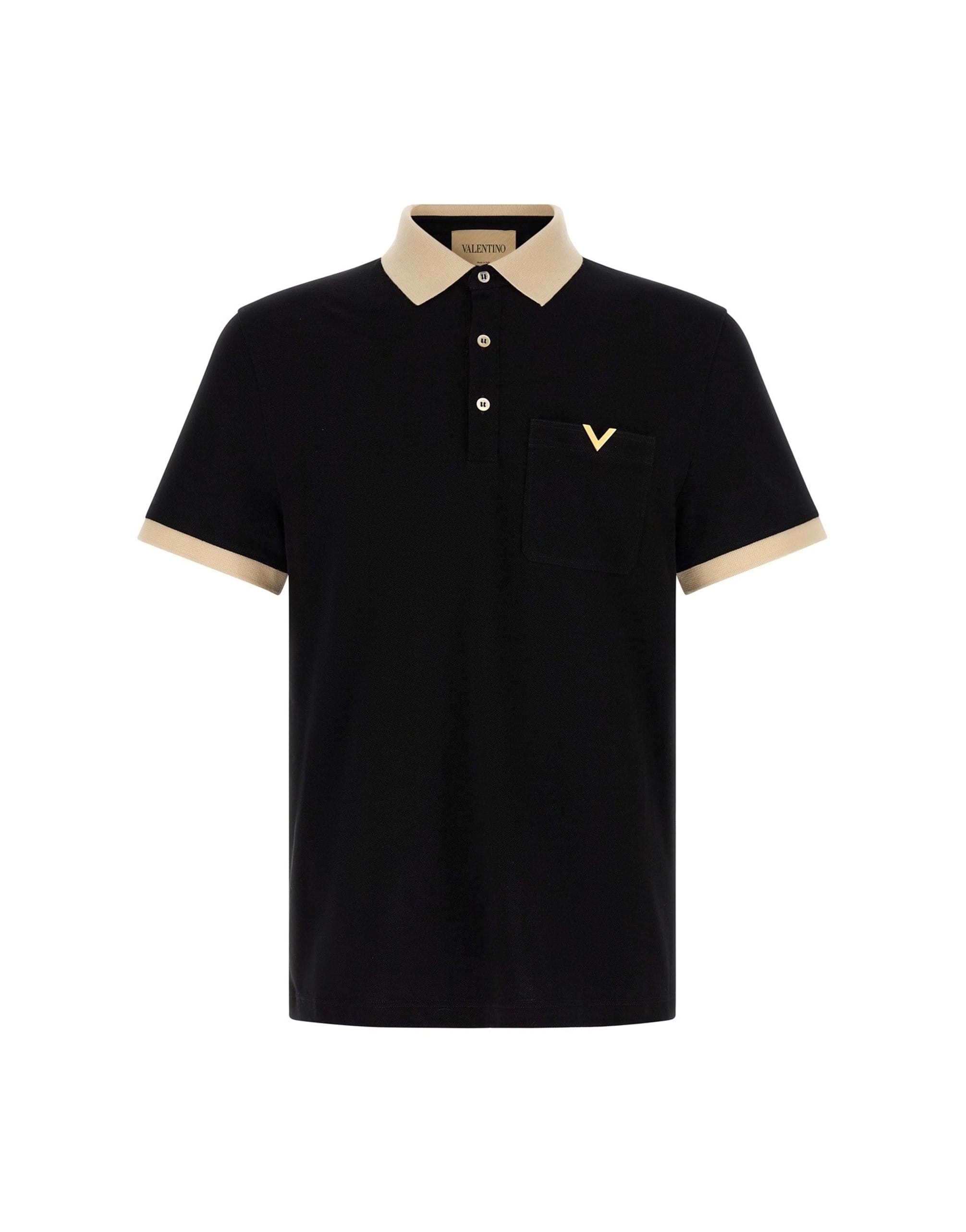 Valentino Garavani Valentino Garavani Cotton Piquet Polo Shirt