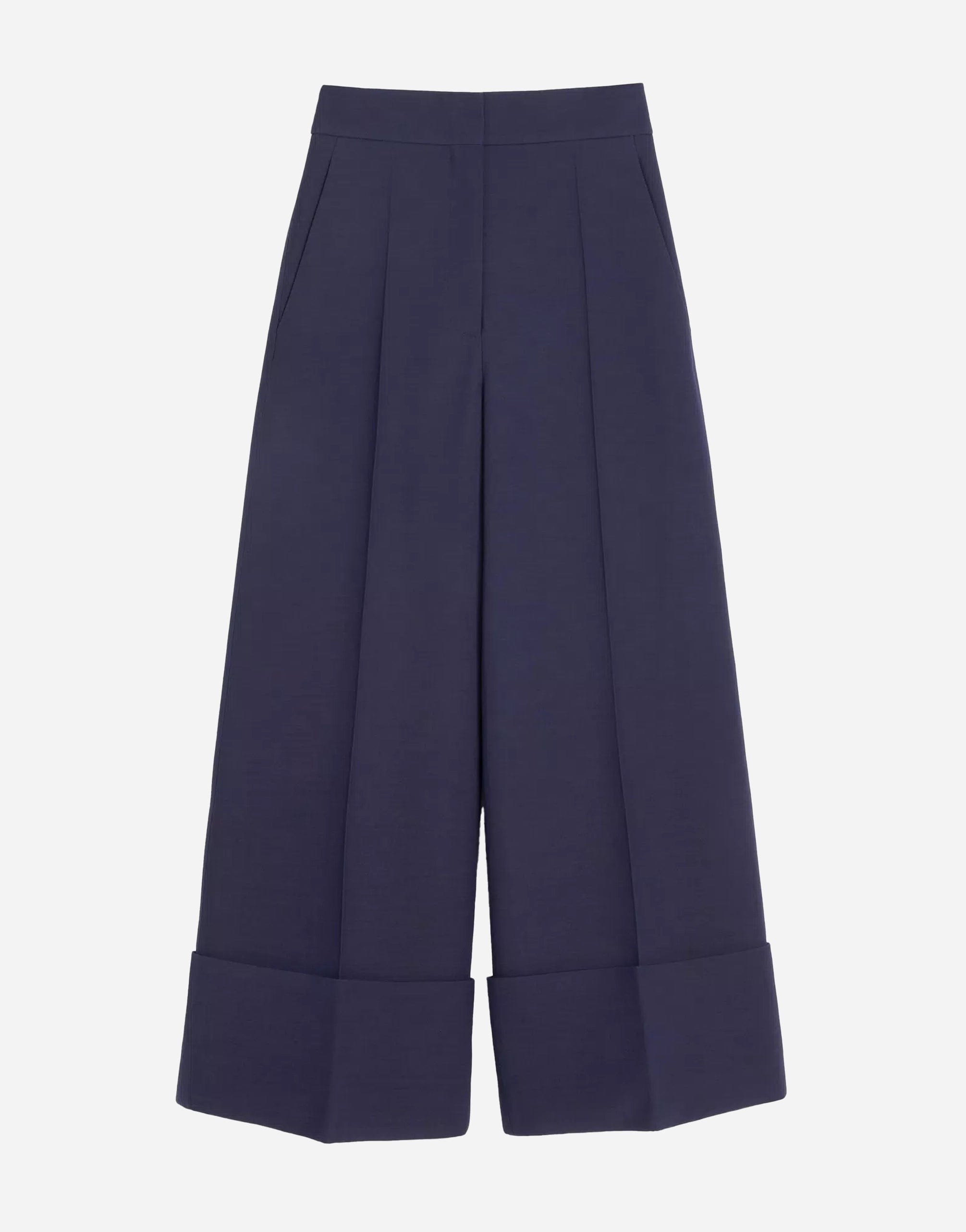 Valentino Garavani Crepe Couture Wide-Leg Pants