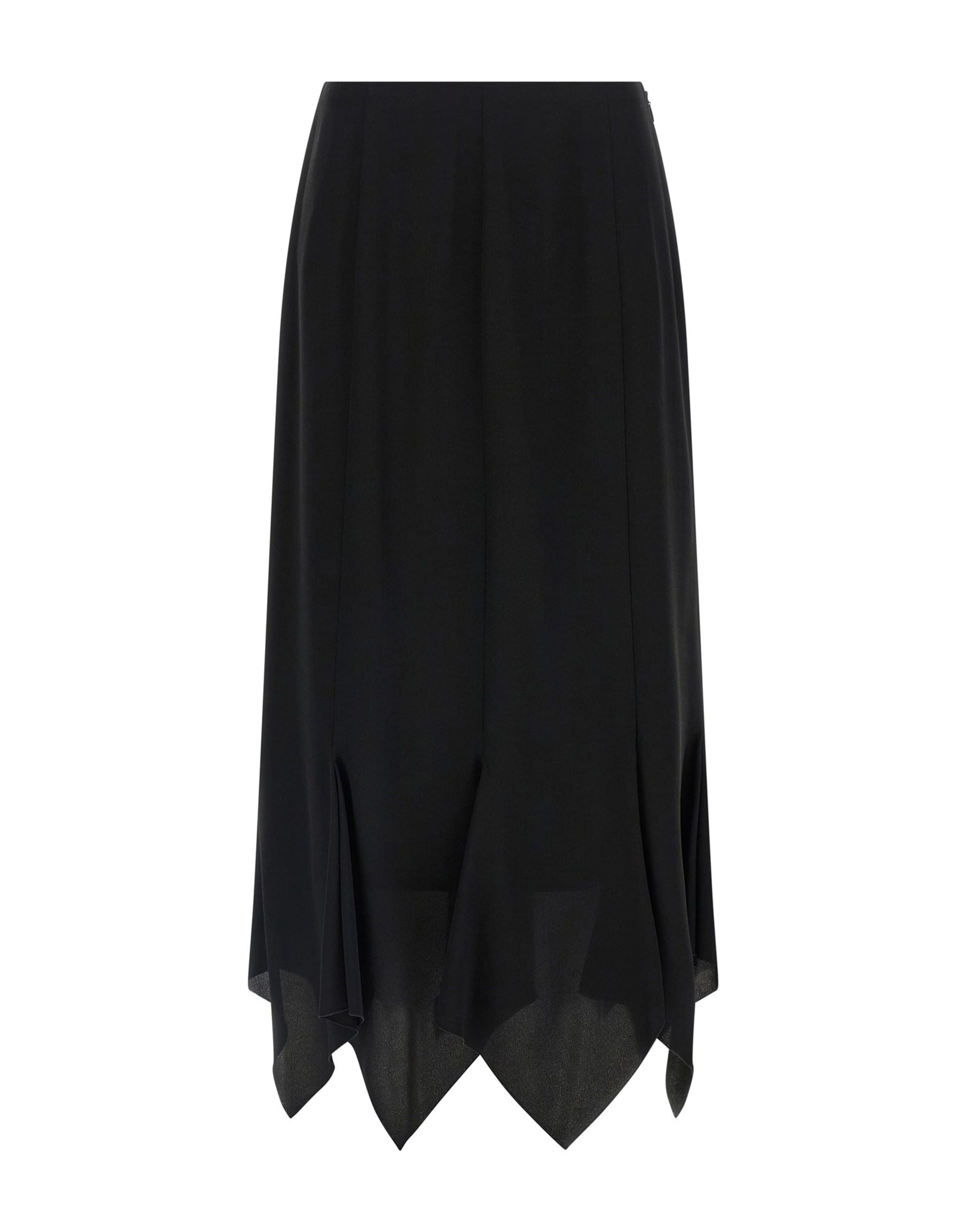 Valentino Garavani Valentino Garavani Crêpe De Chine Midi Skirt