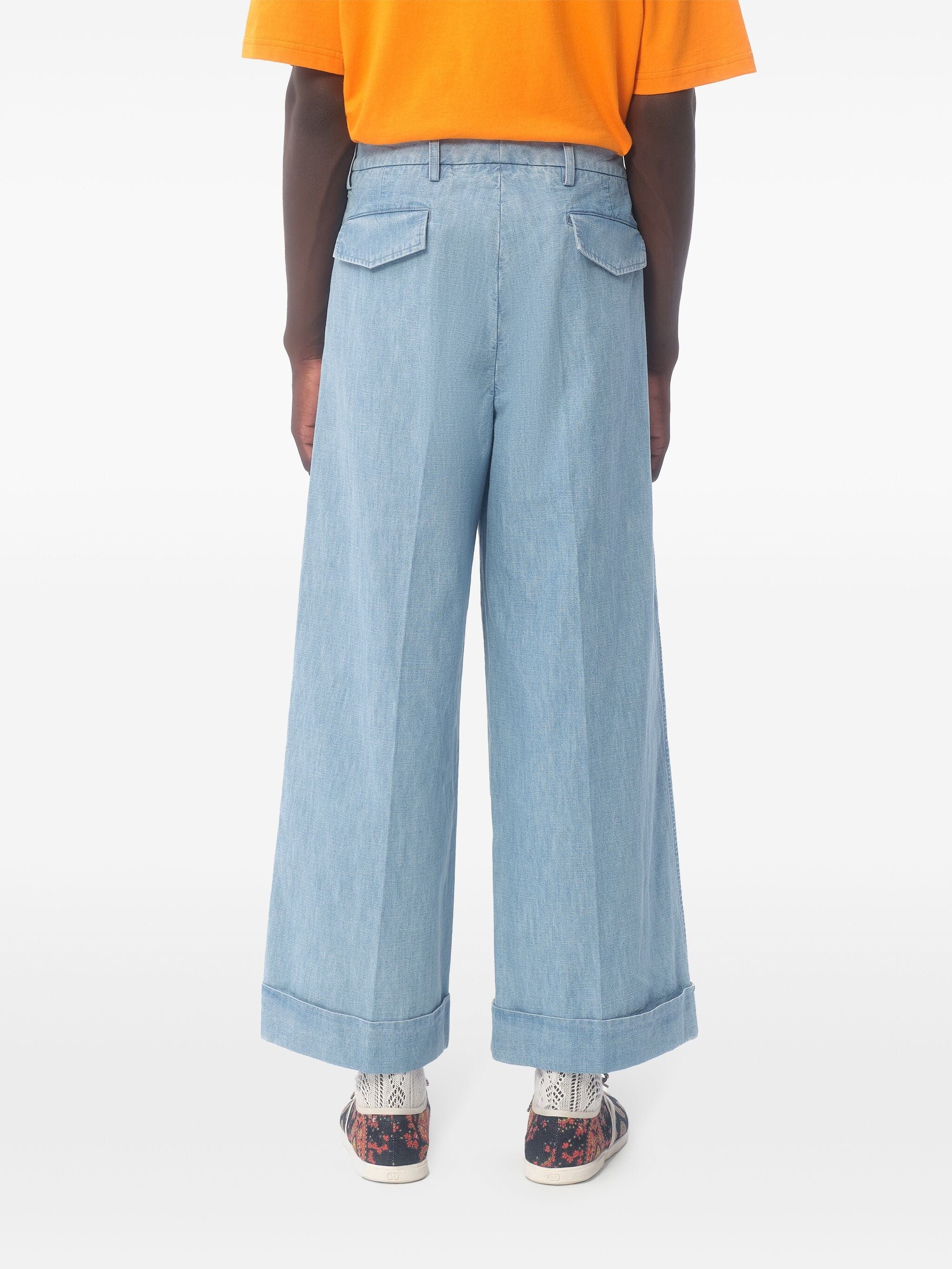 Valentino Garavani Cuffed Jeans