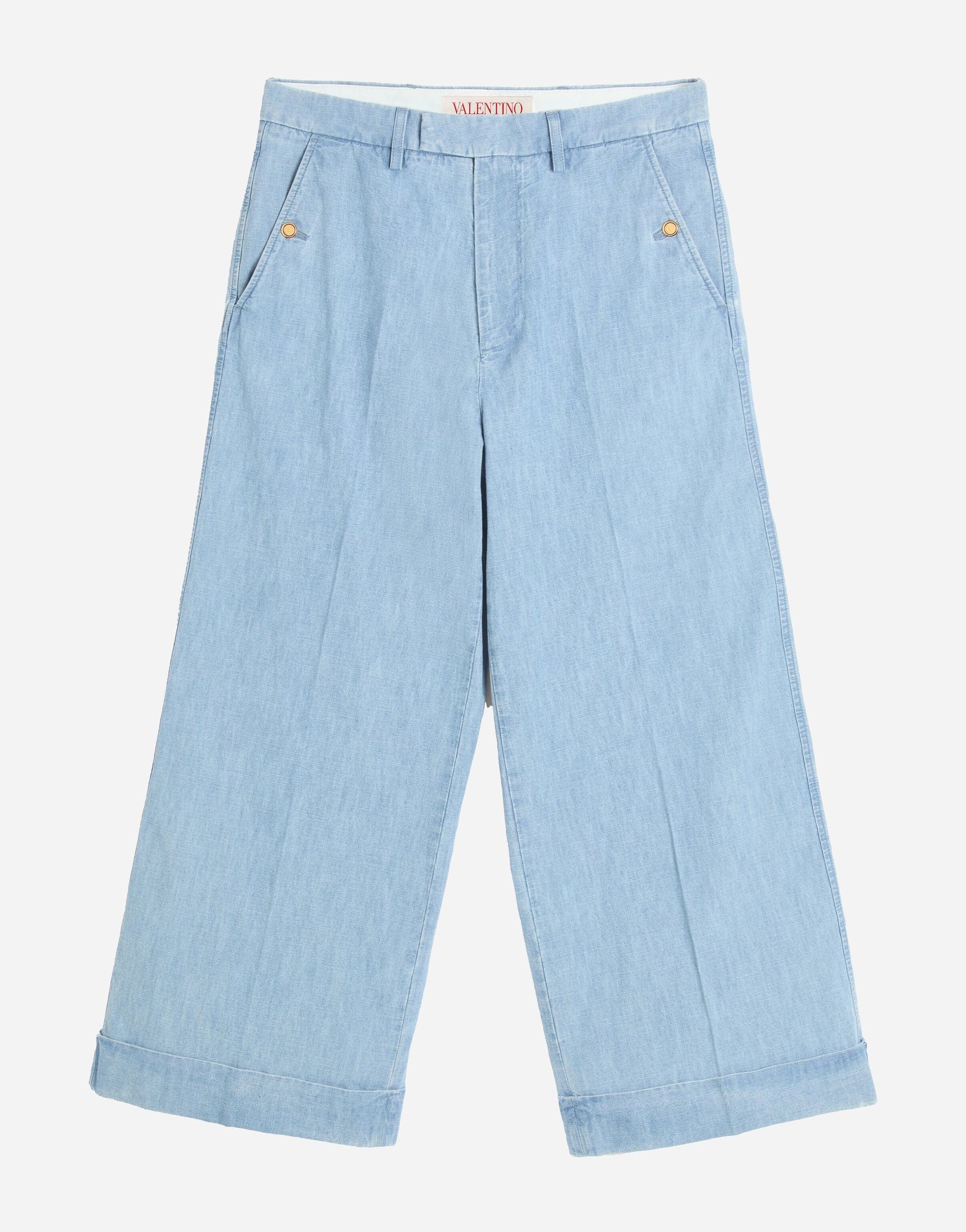 Valentino Garavani Cuffed Jeans