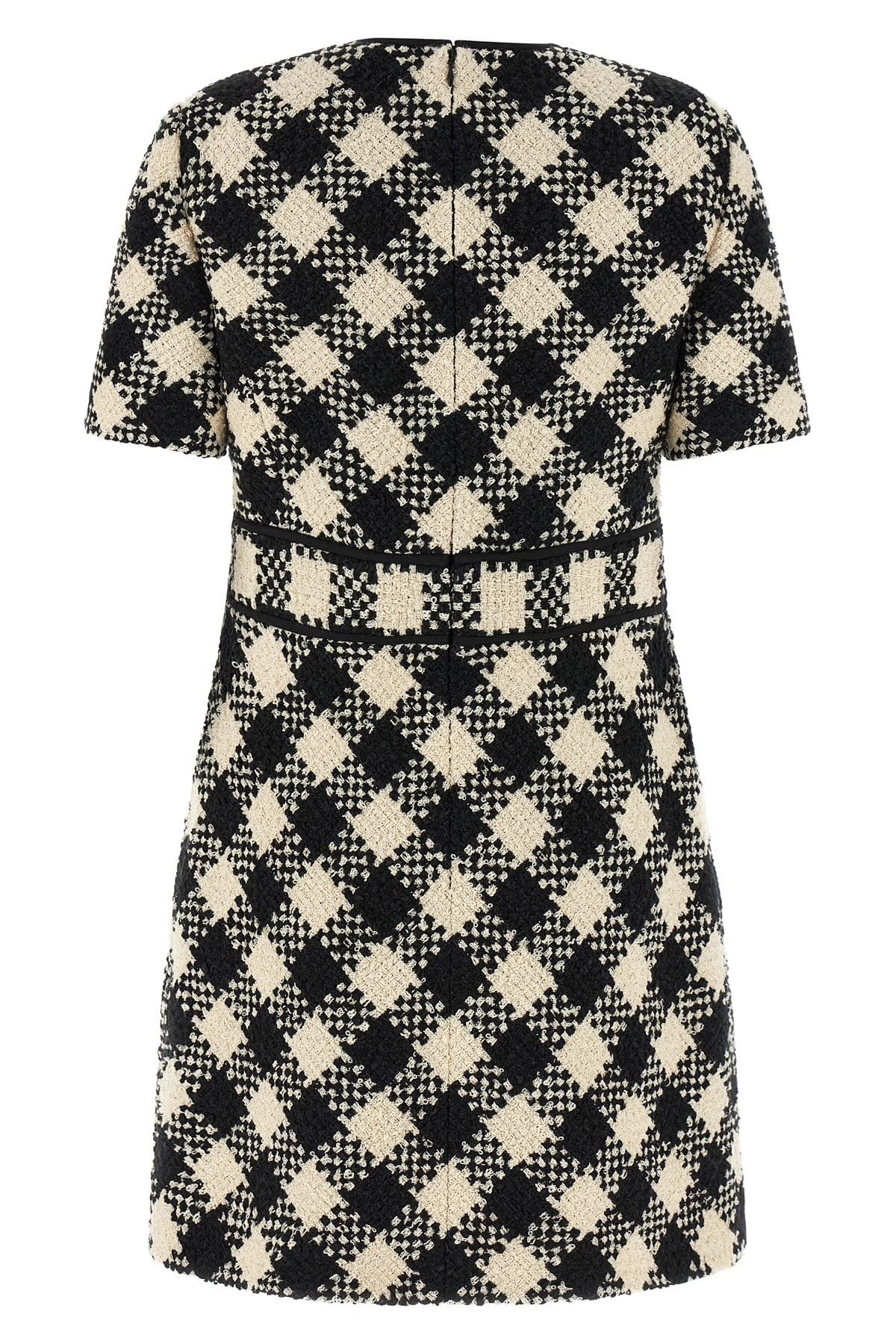 Valentino Garavani Valentino Garavani Damier Tweed Mini Dress