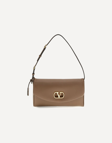 Valentino Garavani Devain Leather Shoulder Bag | Sendegaro FR