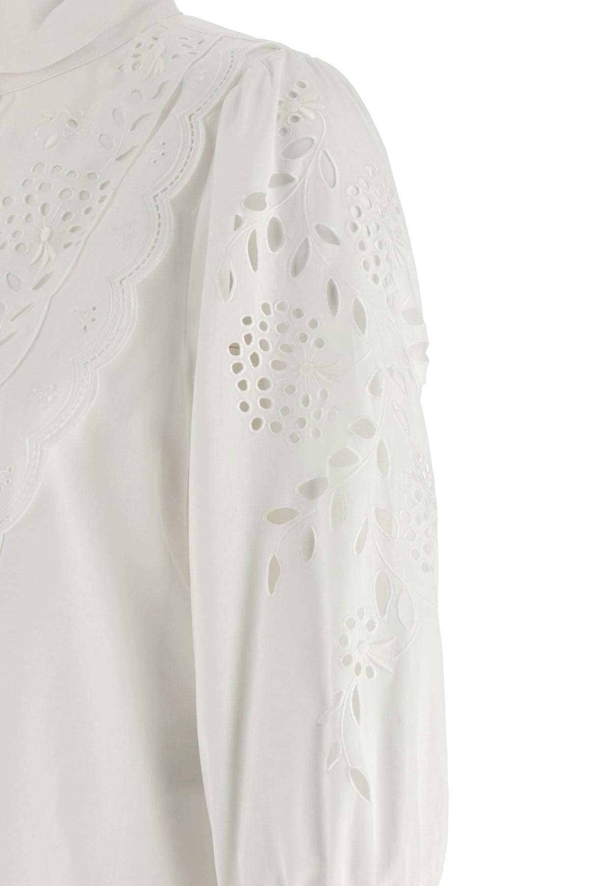 Valentino Garavani Valentino Garavani Embroidered Sangallo Shirt