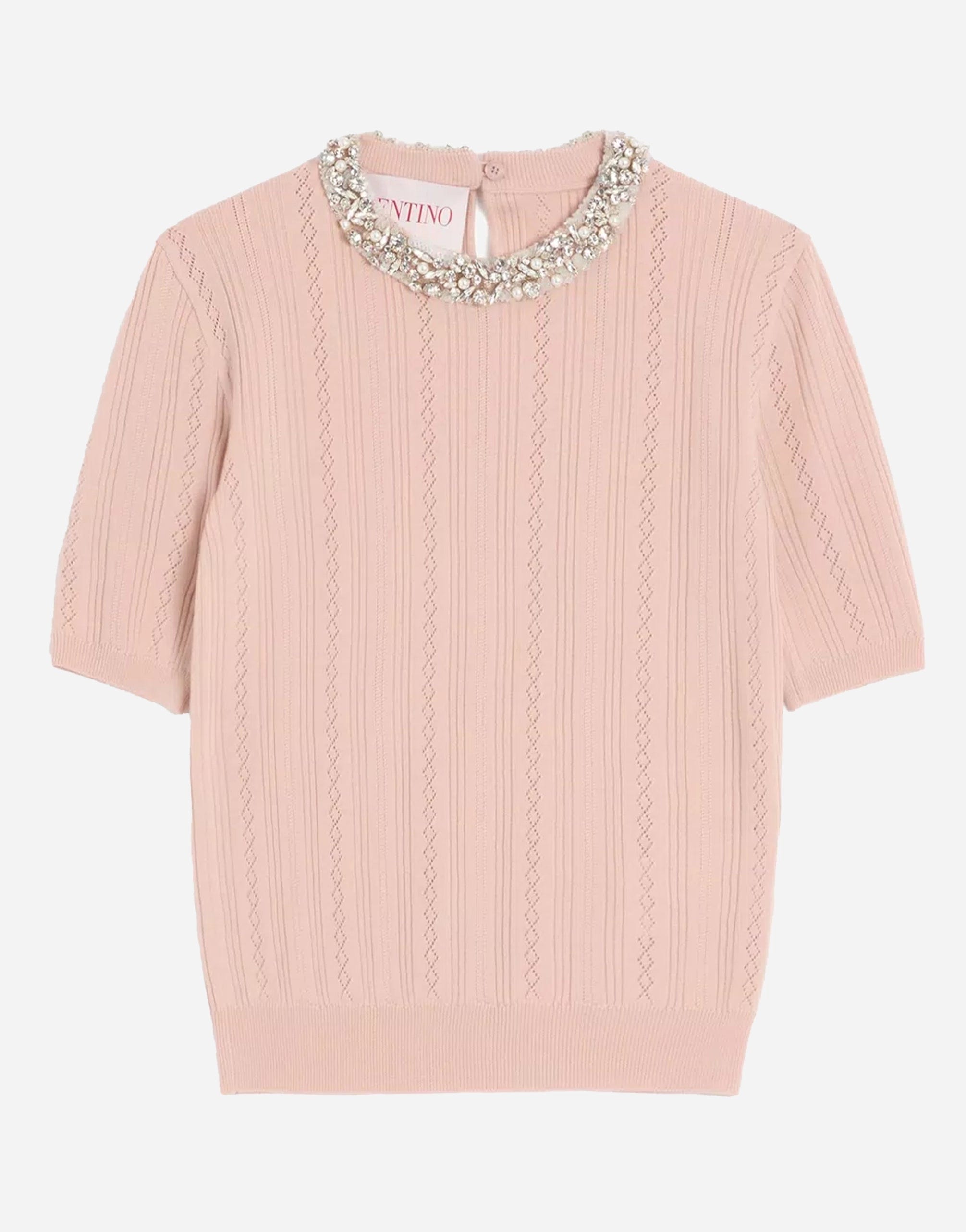 Valentino Garavani Embroidered Wool Sweater