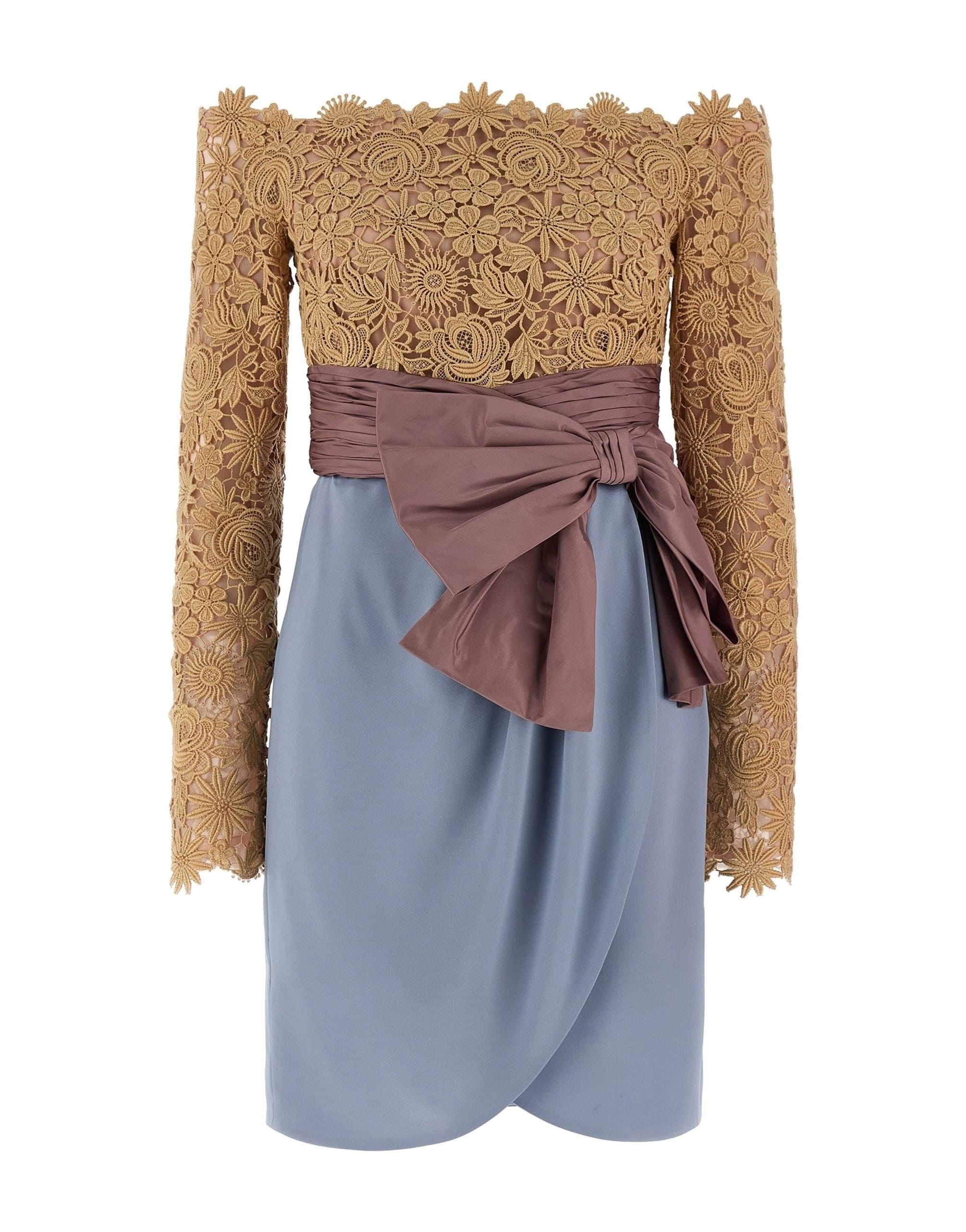Valentino Garavani Valentino Garavani Fleur A Jours Flower Mix Dress