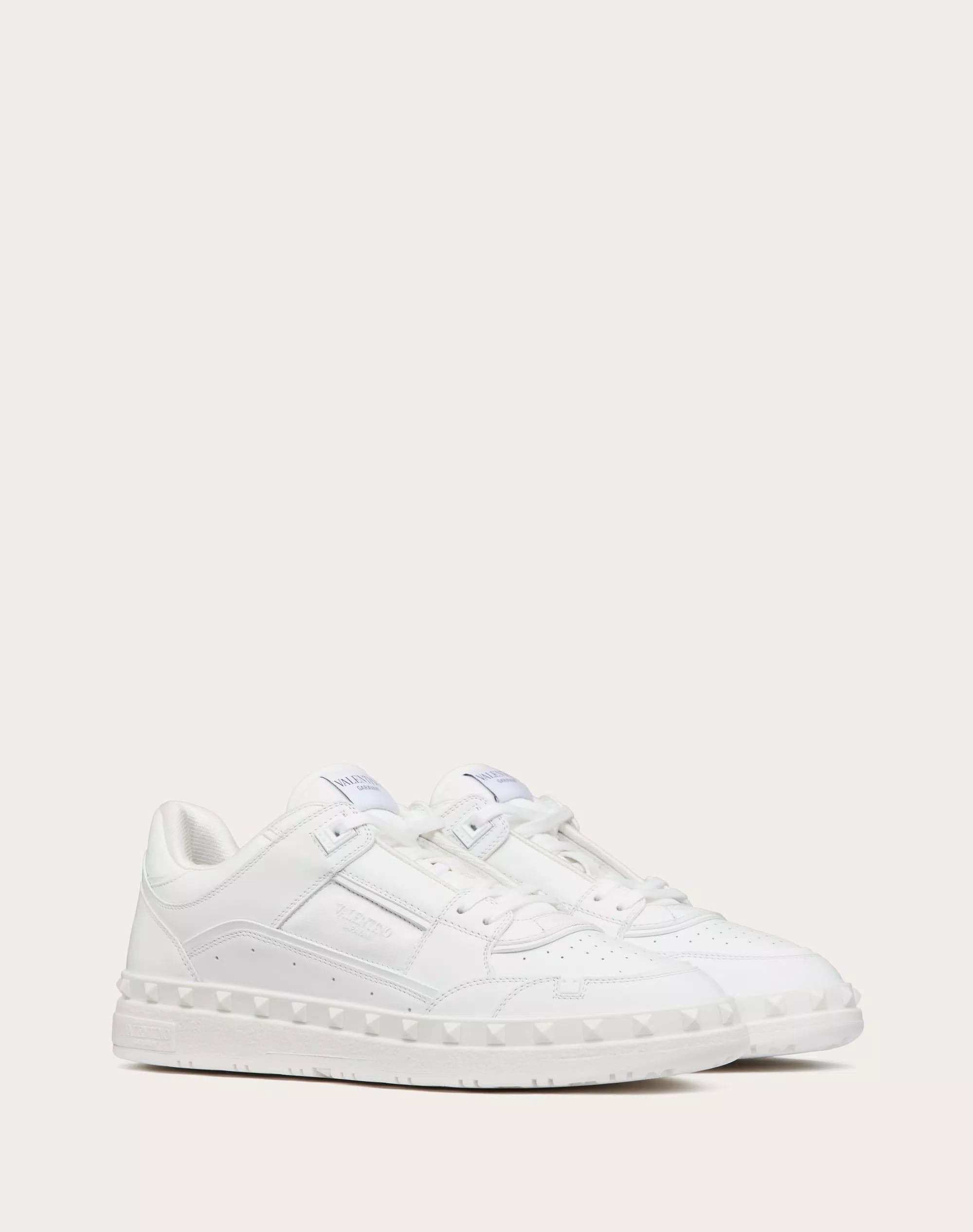 Valentino Garavani Freedots Low-Top Leather Sneakers